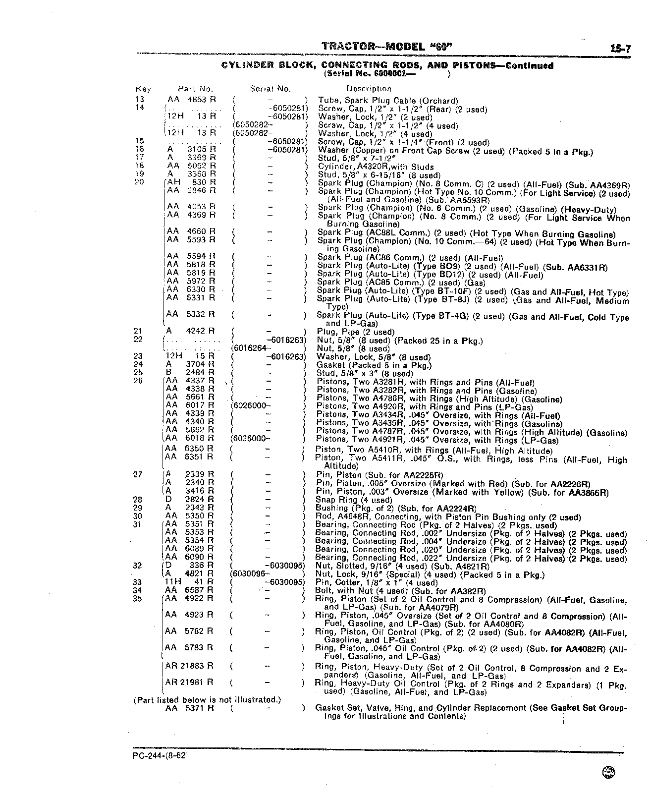 Section 15-Engine (Continued)