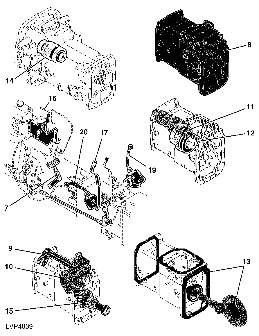 50 TSS Synchronized Reverser Transmission Tractor