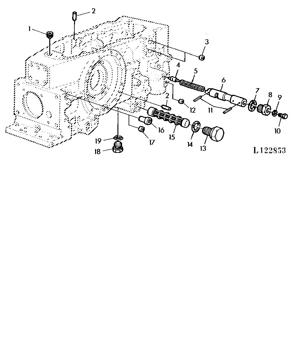 TRANSMISSION CASE ATTACHMENTS (INCREASED LIFTING CAPACITY)