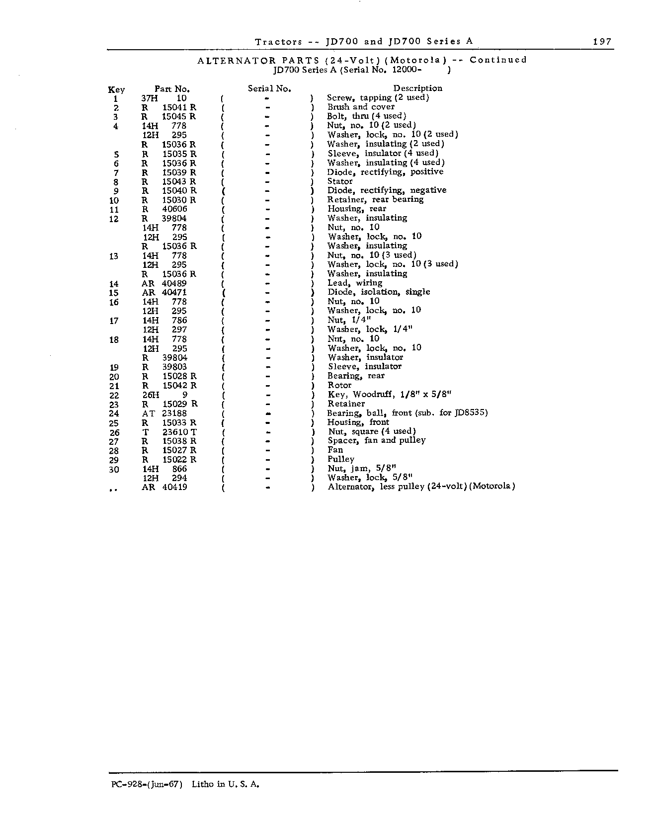 Electrical System (Continued)