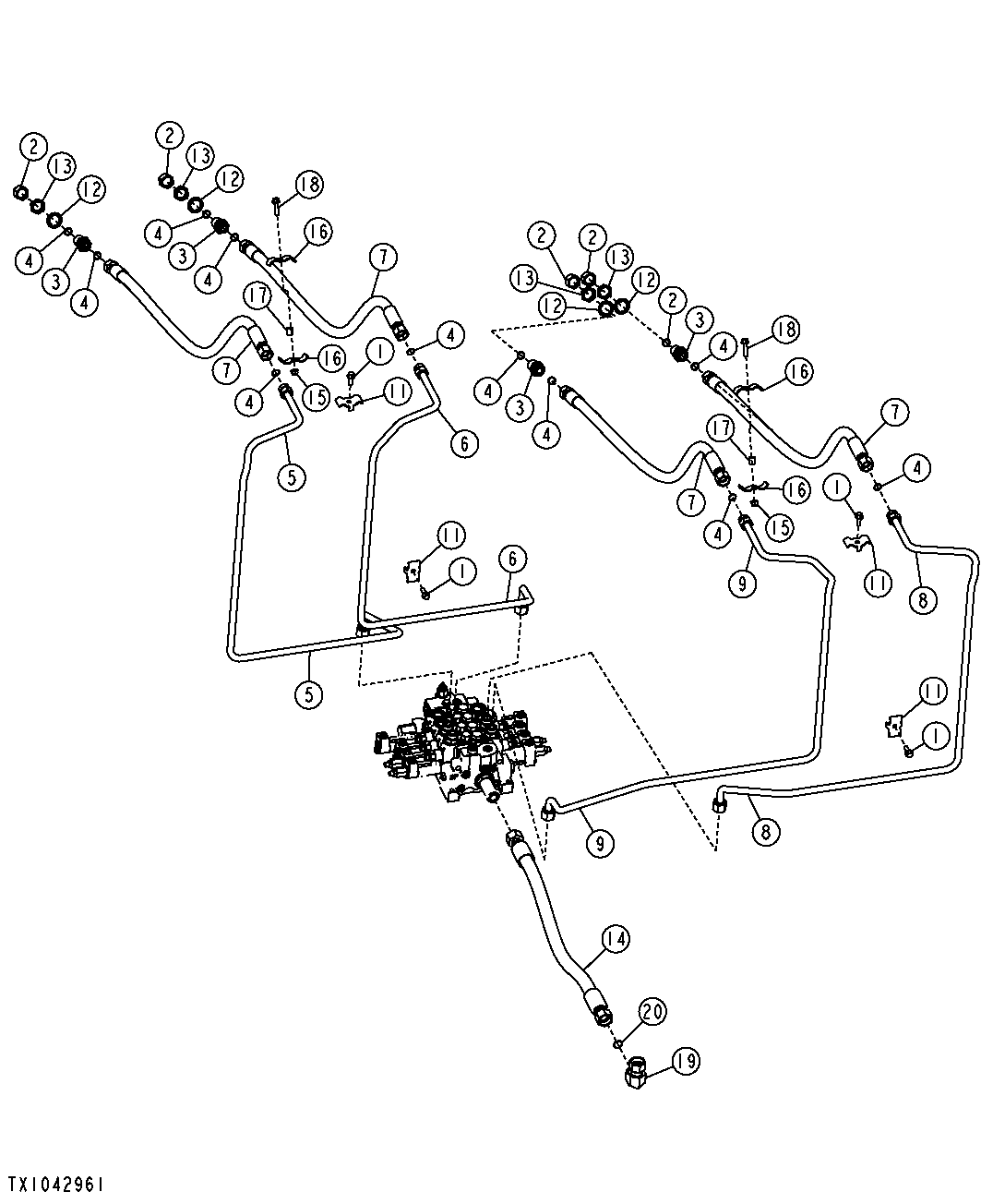 Third and Fourth Function Auxiliary Hydraulic Lines (Powerllel™)
