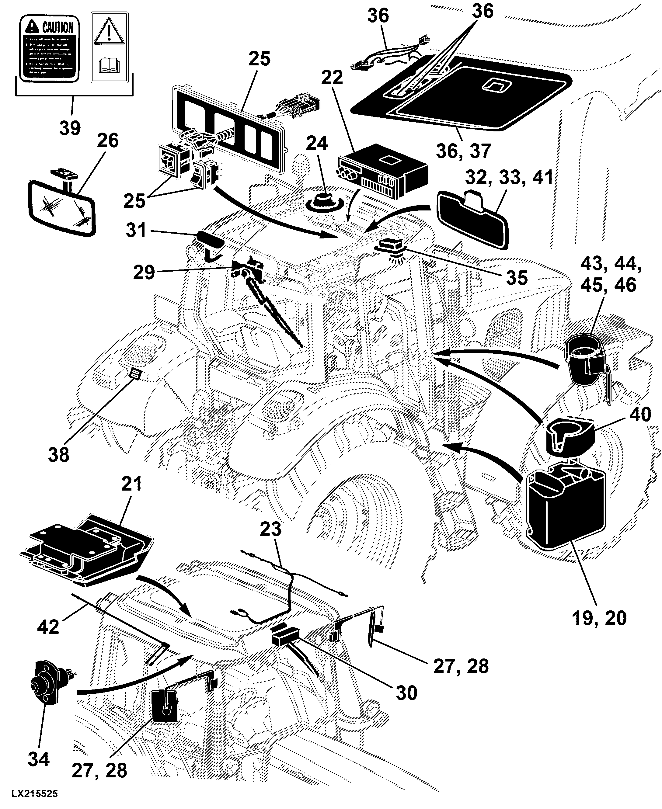 93 Operators Station, Controls And Accessories