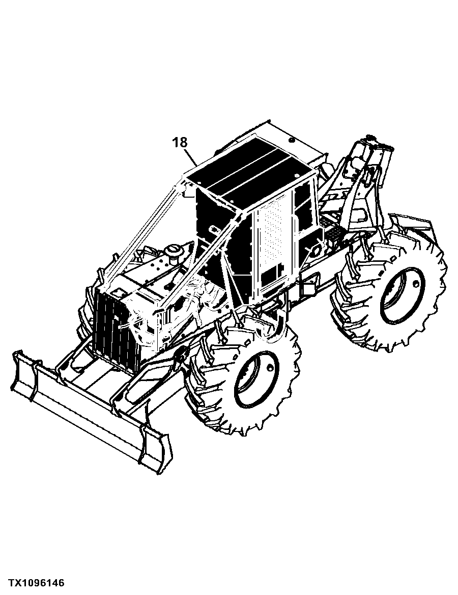 540GIII Cable Skidder (PIN: 1DW540GX_ _C630436 - C666892)