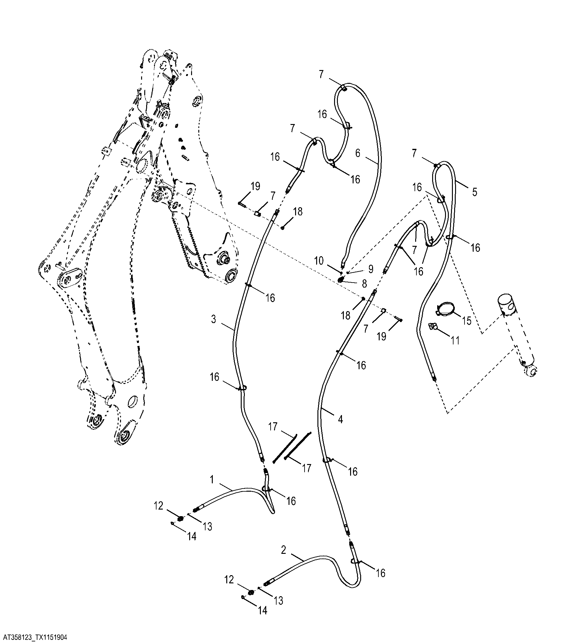 Thumb Cylinder Plumbing, Extendable Dipperstick
