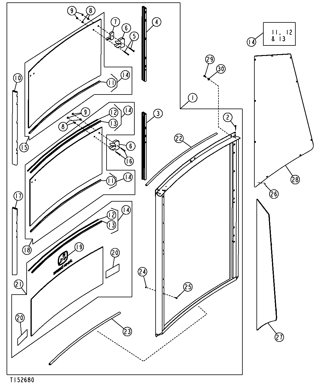 Sliding Rear Windows and Corner Windowpanes ( - 920856)