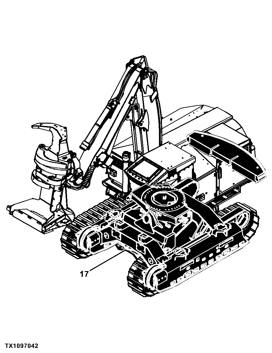 909K Tracked Feller Buncher (PIN: 1T0909KX_ _D181103 - D270472)(PIN: 1T0909KX_ _C181103 - C270472)