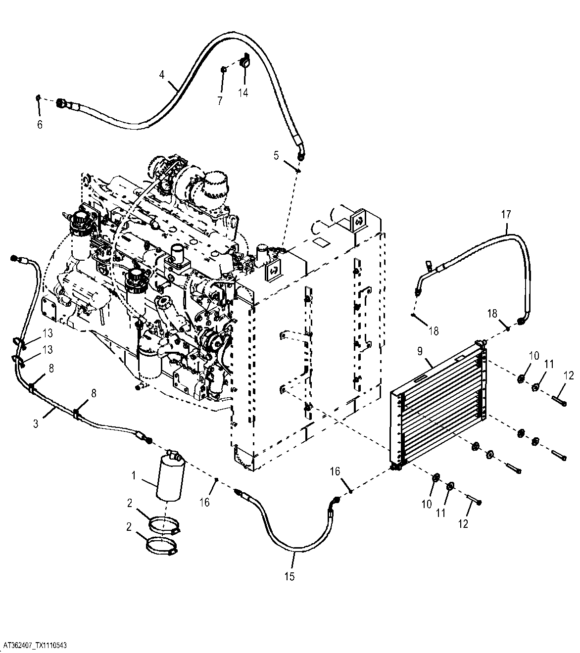 Air Conditioner Condenser and Lines (216918 - )