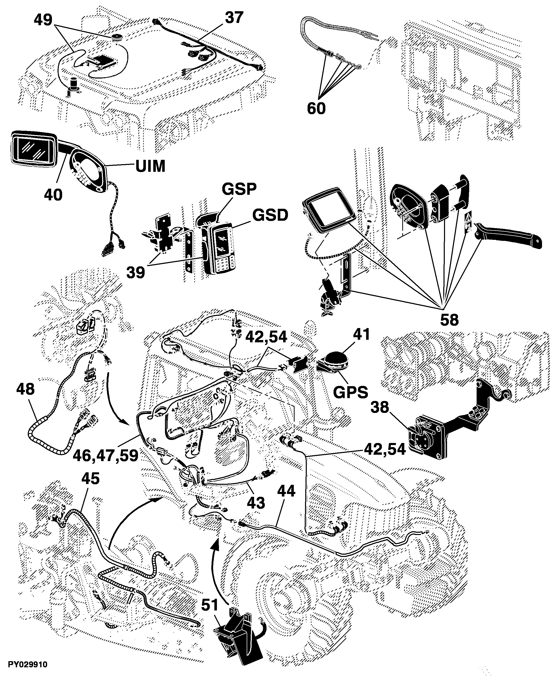 42 Electrical Components / Wiring Harnesses and Precision Farming Equipment