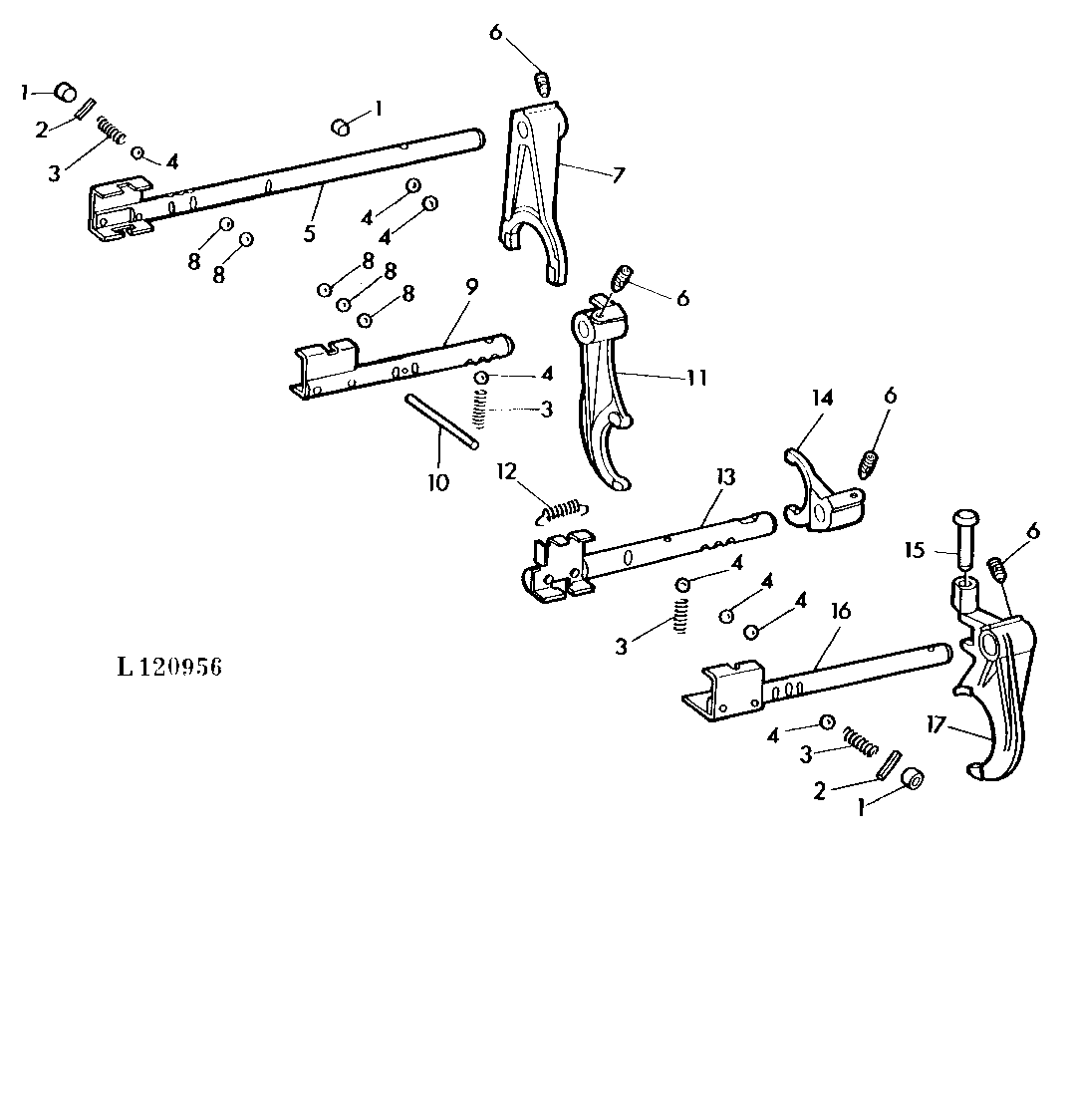 GEAR SHIFTING PARTS (COLLAR SHIFT TRANSMISSION)