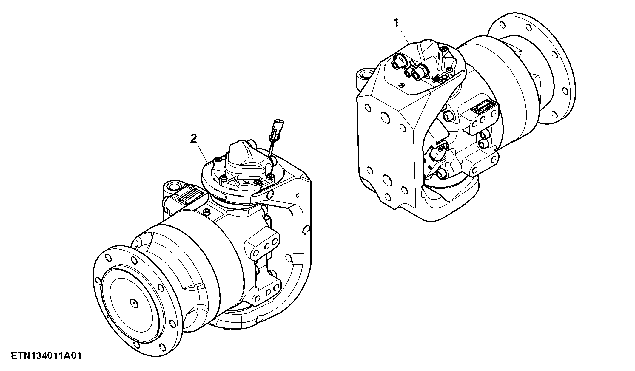 Powered Rear Wheel Motors