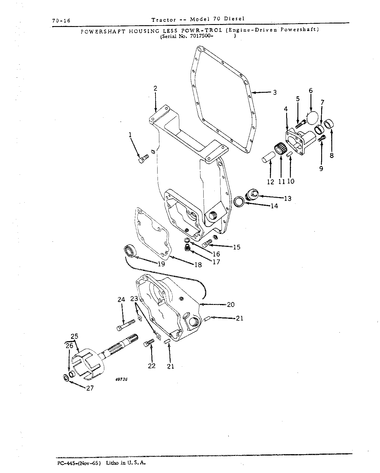 Section 75 - Hydraulic Mechanism (Continued)