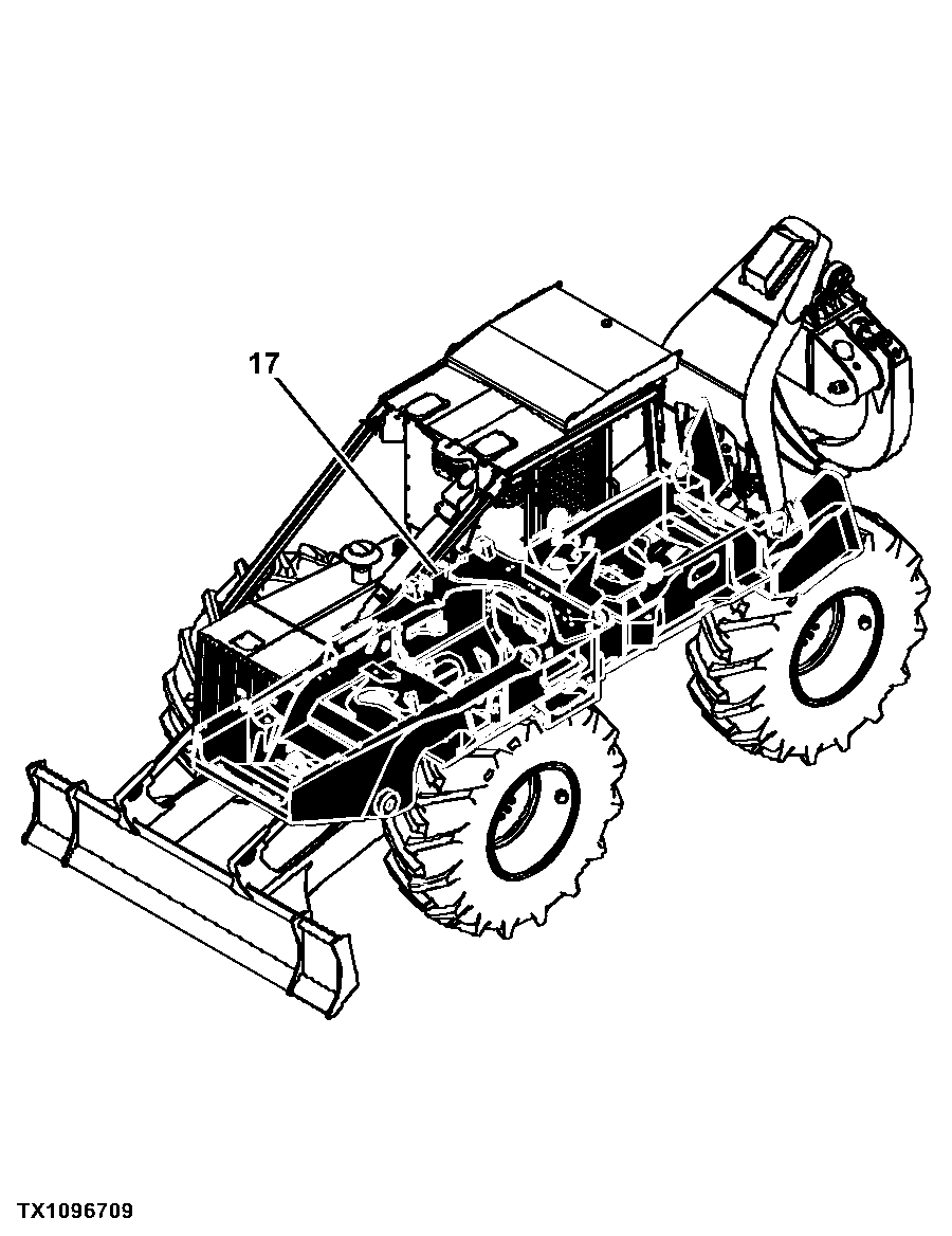 548GIII Grapple Skidder (PIN: 1DW548GX_ _C630436 - C666892)