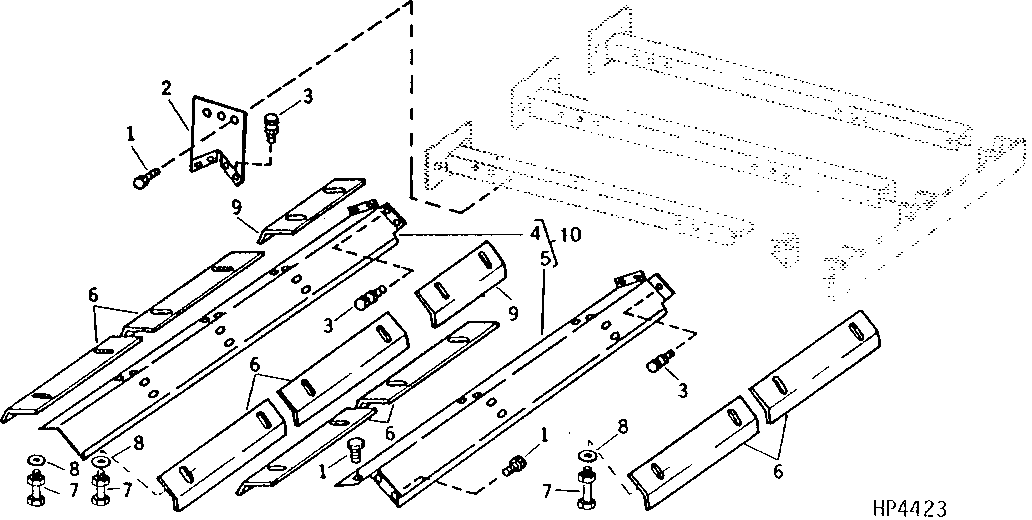 GRASS SEED UNLOADING AUGER COVERS ATTACHMENT