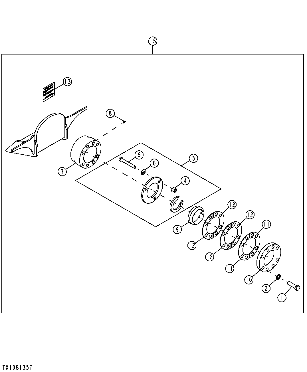 8-Bolt Blade Retaining Ring Conversion Kit ( - 903159)