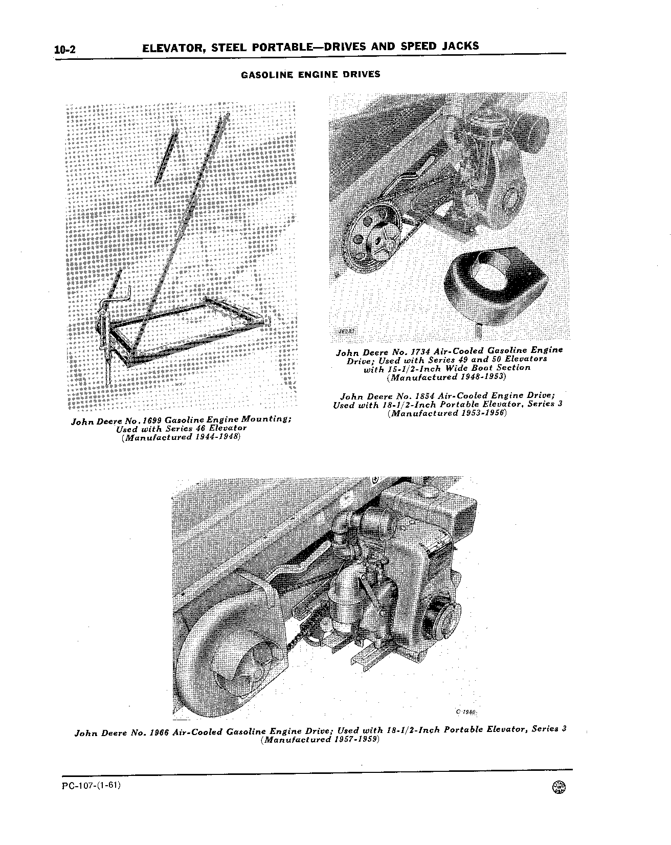 GASOLINE ENGINE DRIVES IDVIEW