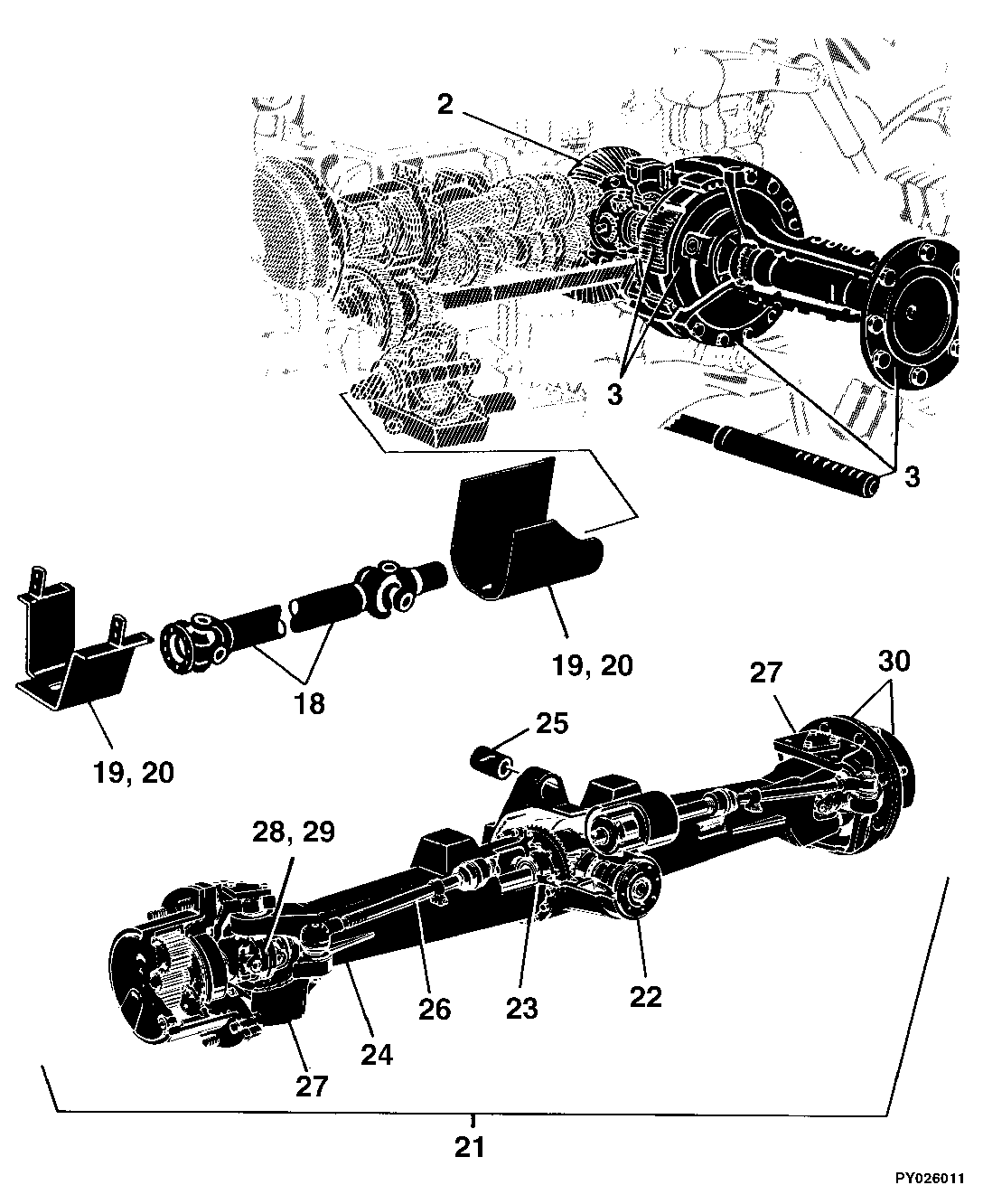 52 DIFFERENTIAL, FINAL DRIVE ASSEMBLIES, FRONT WHEEL DRIVE