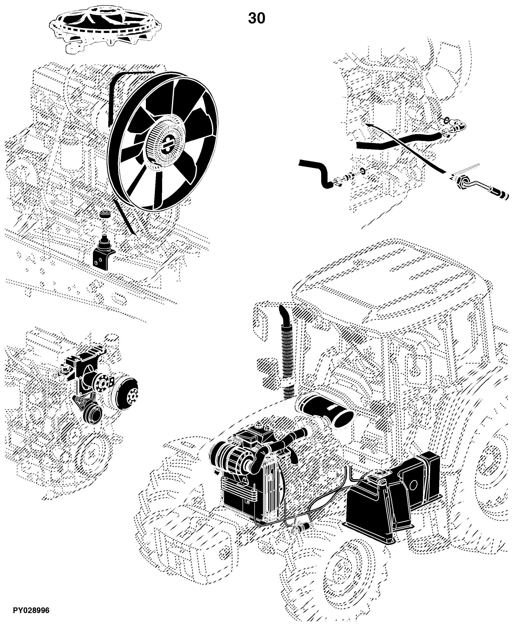 5100R, 5100RN Tractors (Europe Edition, Engine SN: CD4045LXXXXXX)