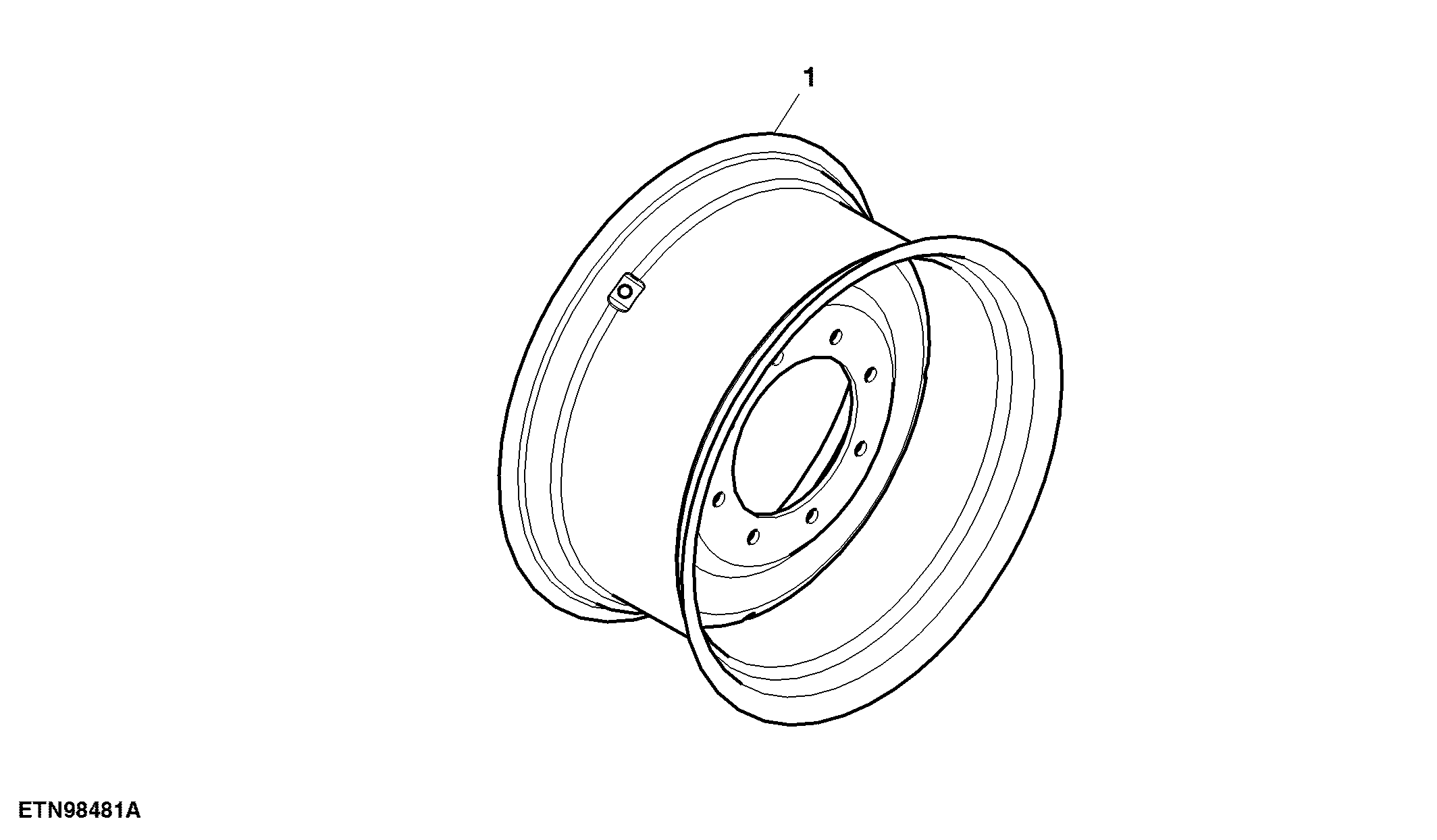 Front Wheels, 2 Position, Fixed, DW12X24