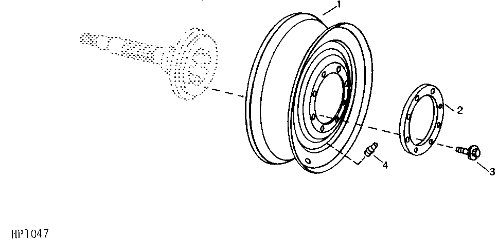 Rear Wheels (4 - Wheel Drive - Cam Lobe Motor)