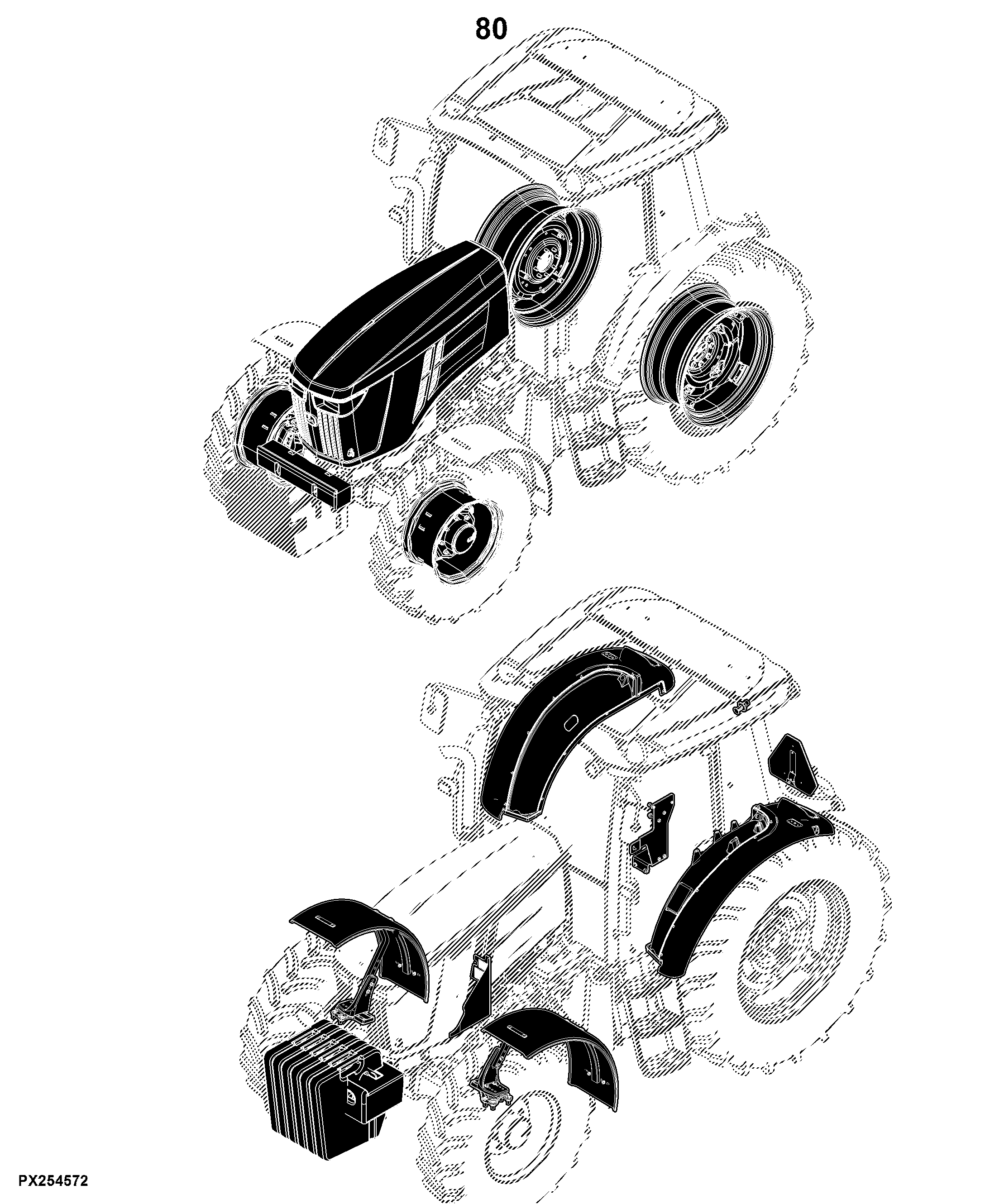 6105E FT4 Tractor (Worldwide Edition, Engine: 4045HP073)
