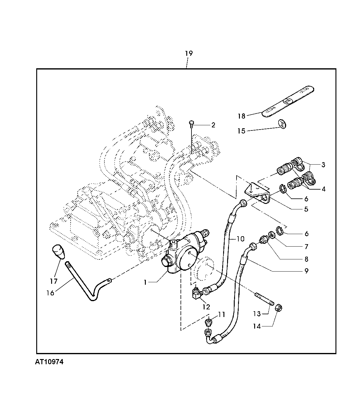 DOUBLE-ACTING SELECTIVE CONTROL VALVE (POS. 3) KIT
