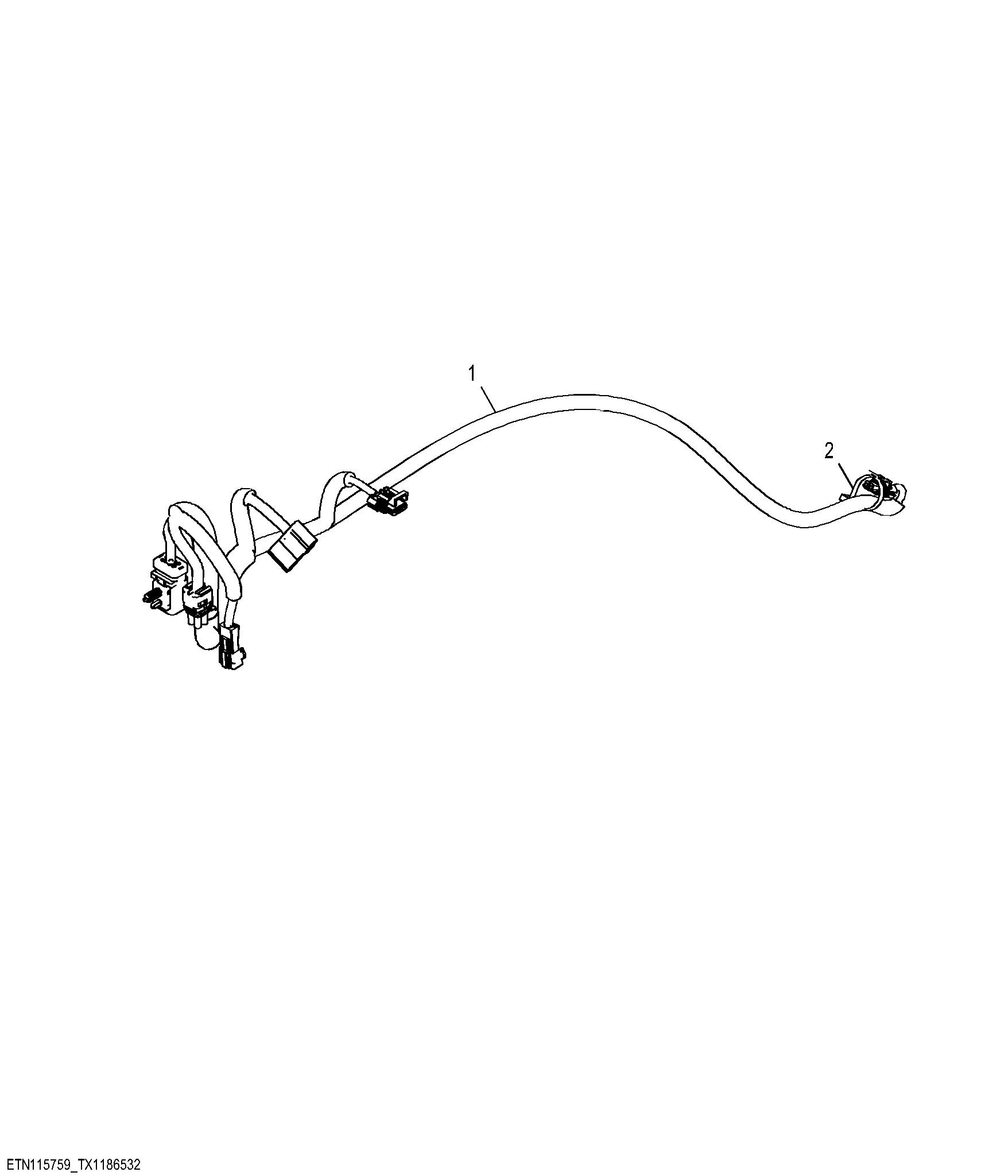 Air Conditoner and Heater Wiring Harness