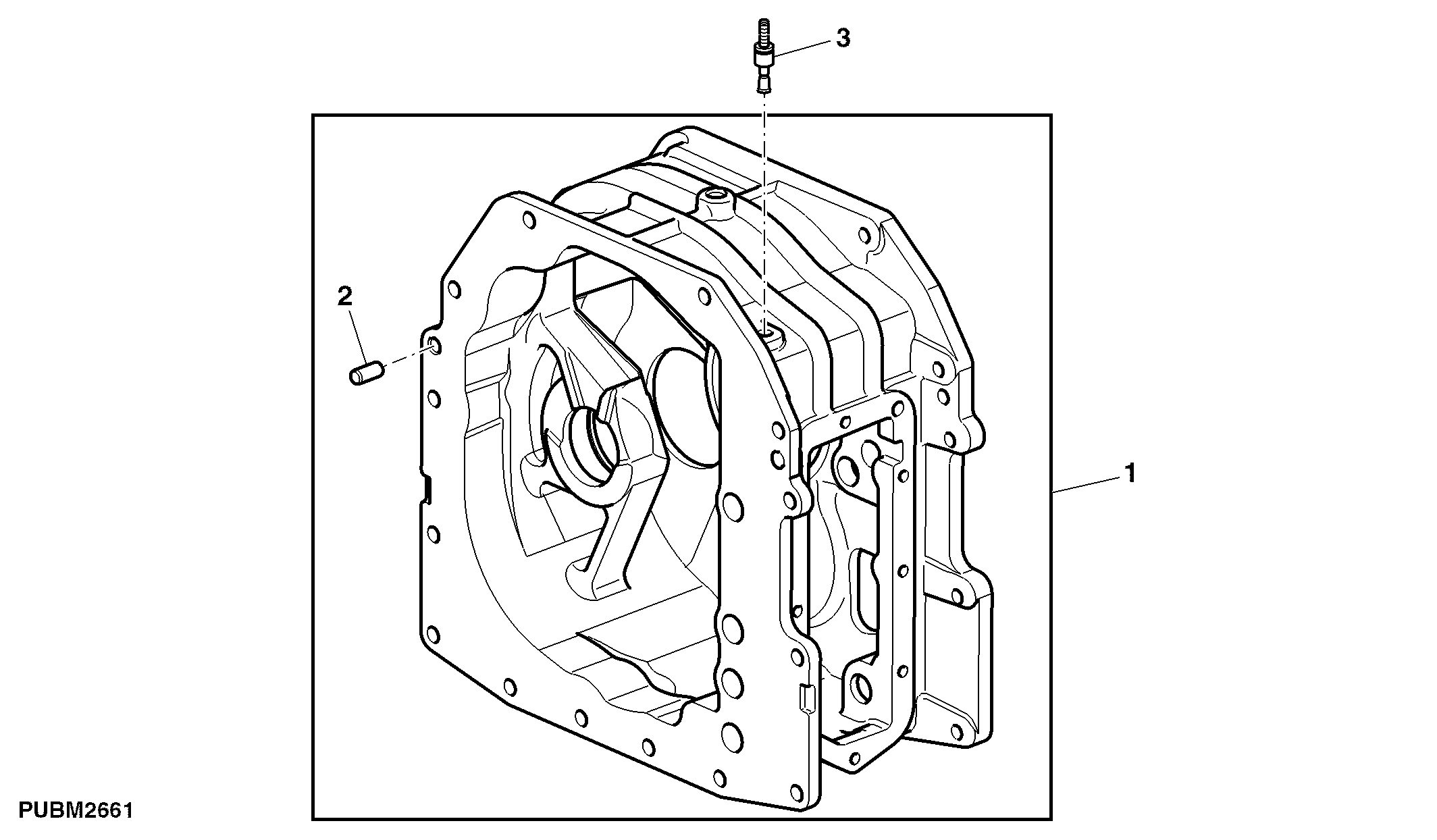 Transmission Housing With Creeper, Syncroplus