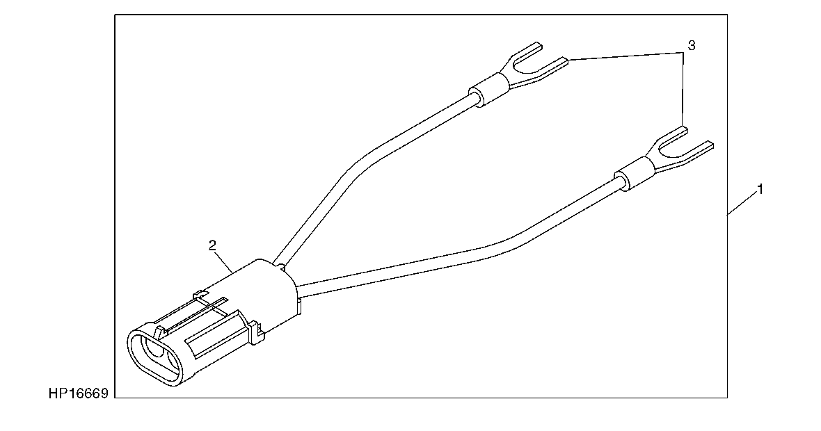 SHIFT LOCK ACTUATOR WIRING HARNESS