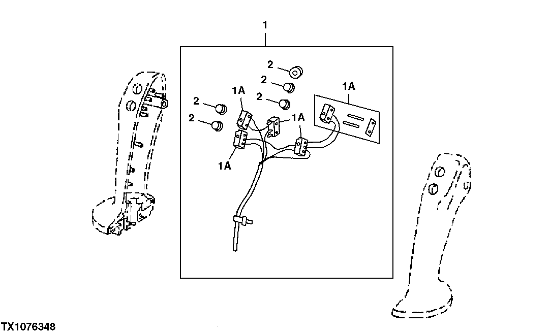 HARNESS AND SWITCH KIT FOR PILOT CONTROL