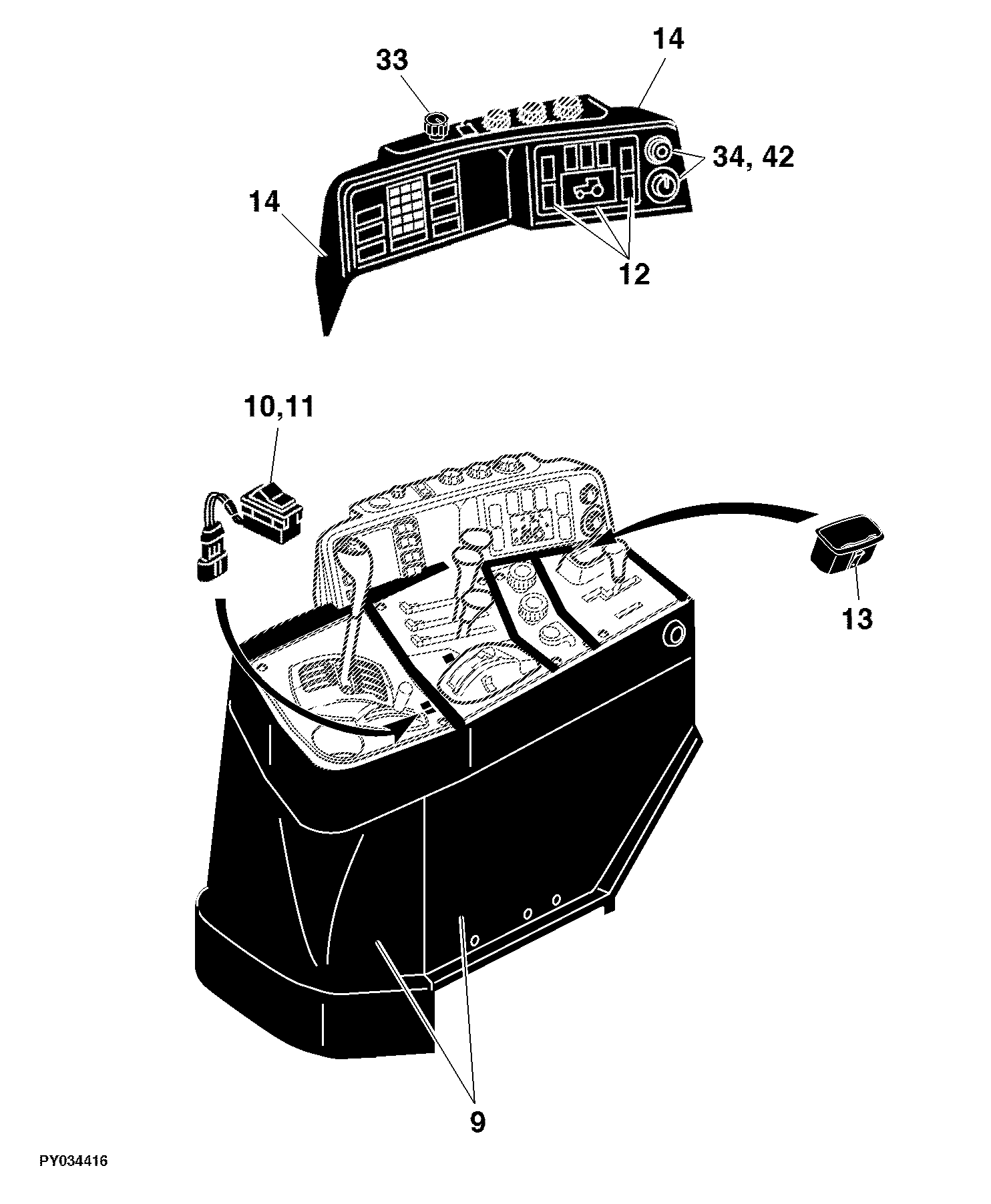 93 Operators Station, Controls And Accessories