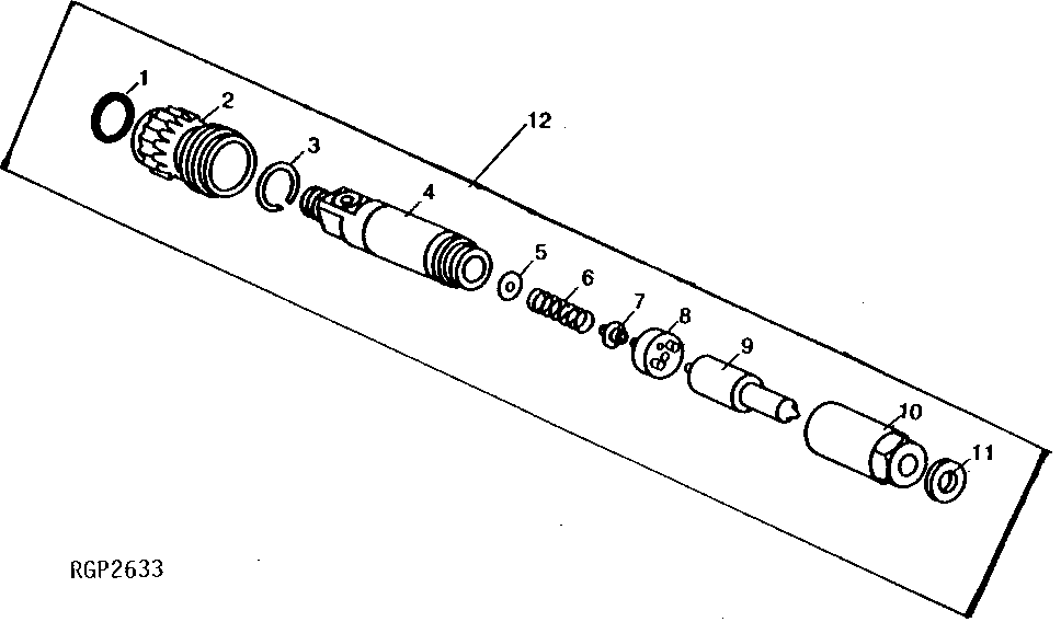 Fuel Injection Nozzle, Lucas Cav (6466TH 02)