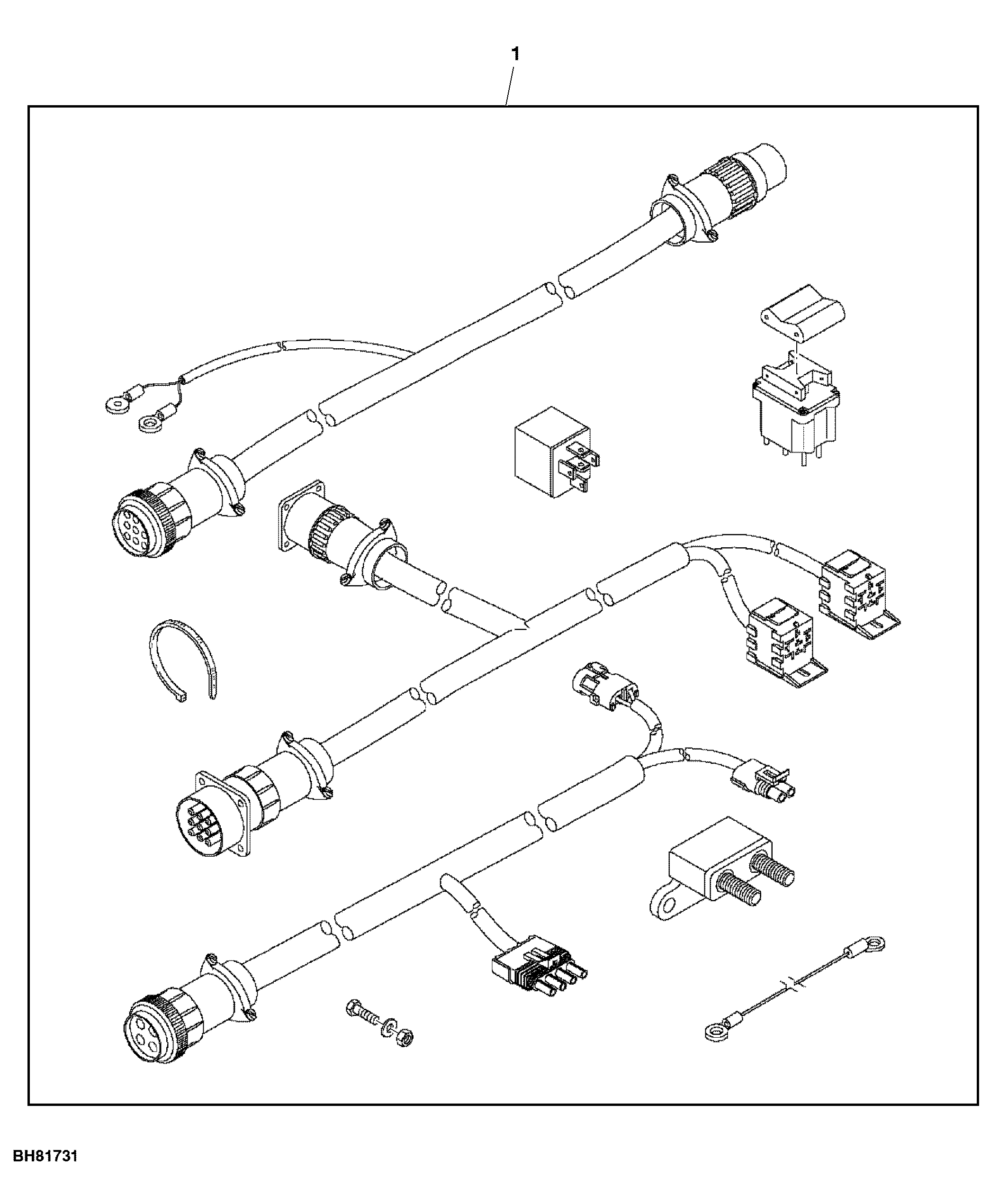 Attachment, Draper In-Cab Belt Speed Control Retrofit