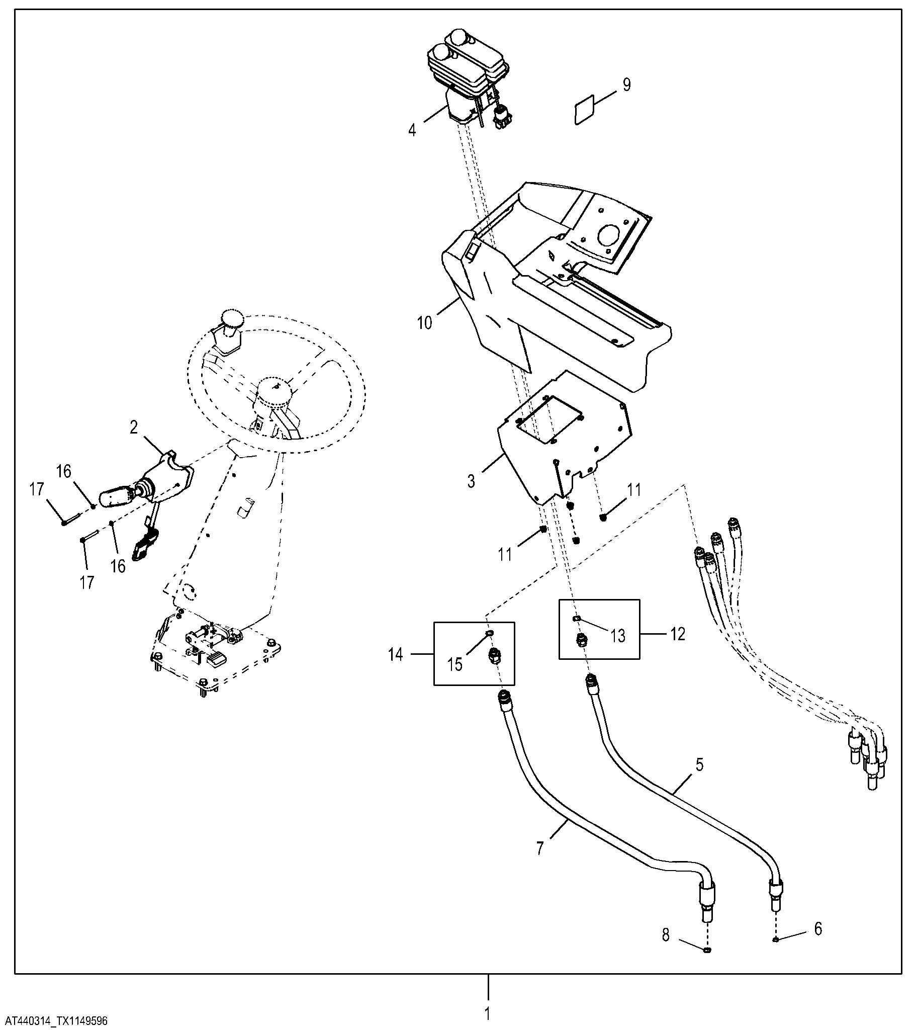 Joystick to 2-Lever Controller Conversion Kit