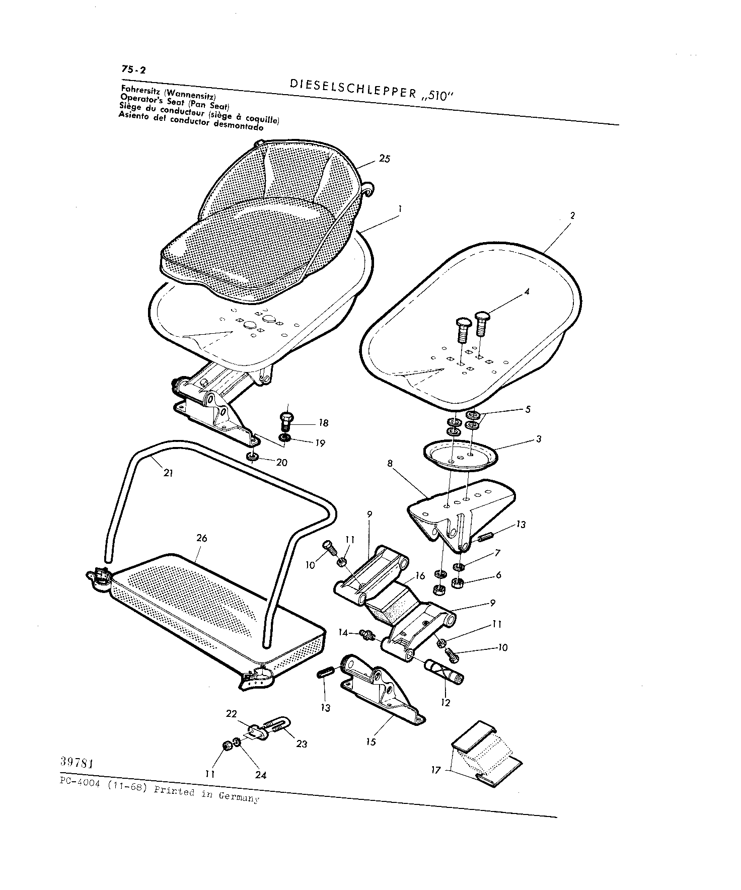 Operator's Seat