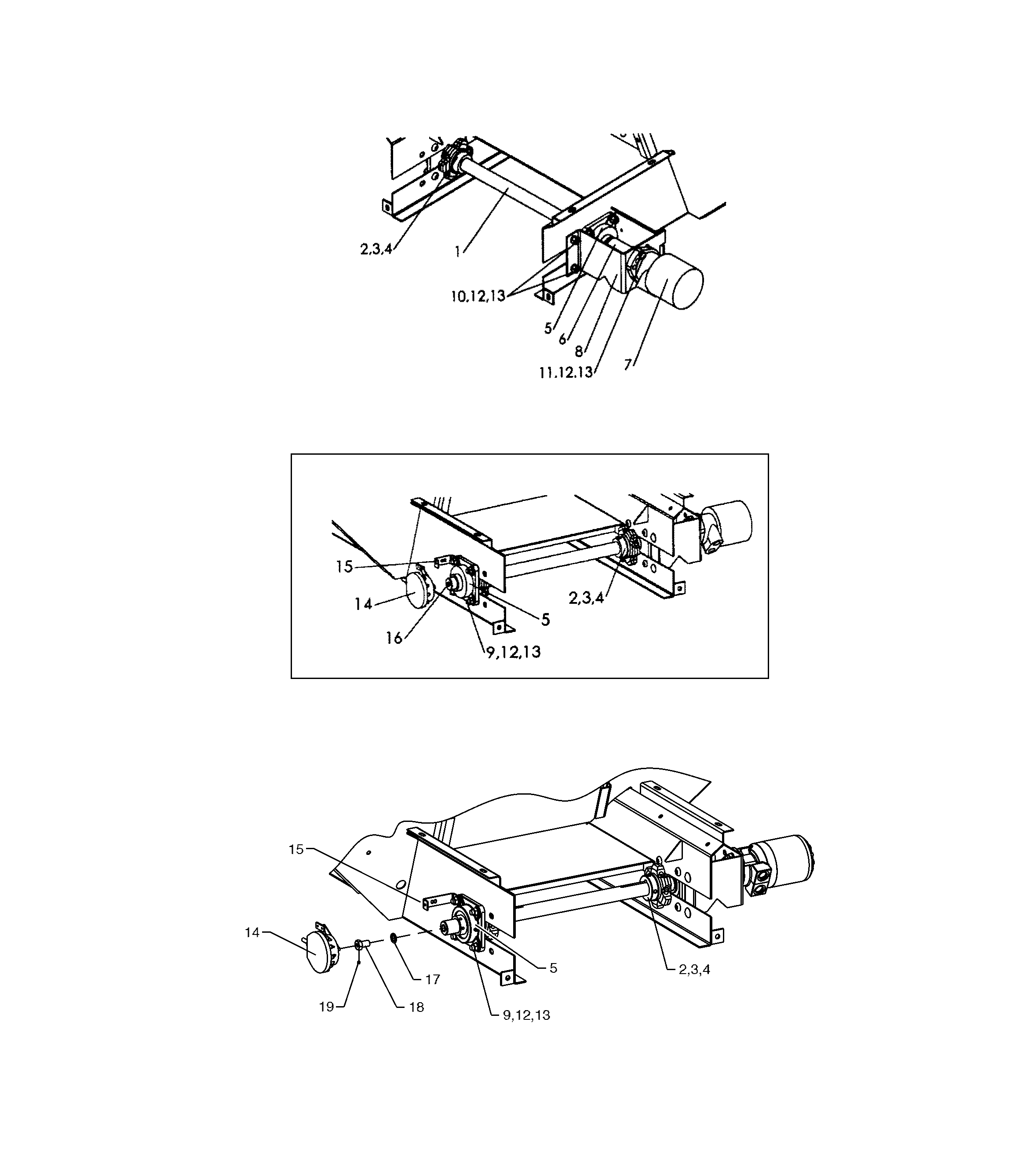 Second Product Bin Conveyor Drive and Encoder