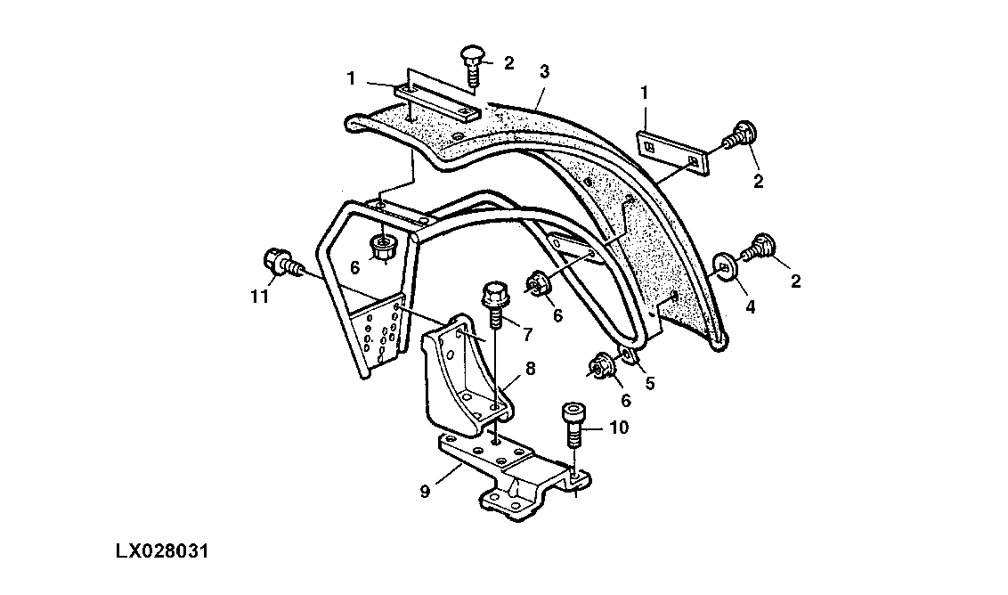 FRONT FENDERS (FRONT WHEEL DRIVE WIDTH 355 AND 400MM)