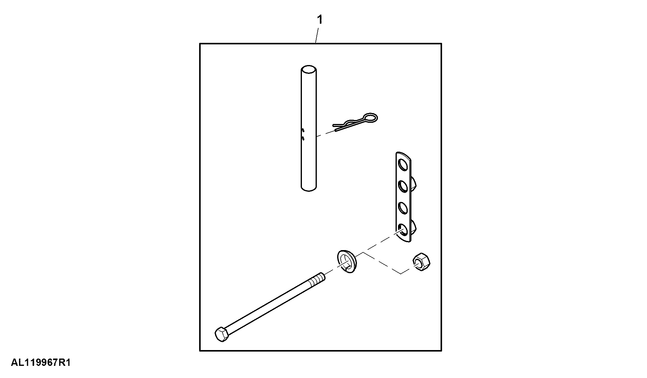 Attachment, Mounting Parts, Fastenings, 6, 8, 10 Front Weights