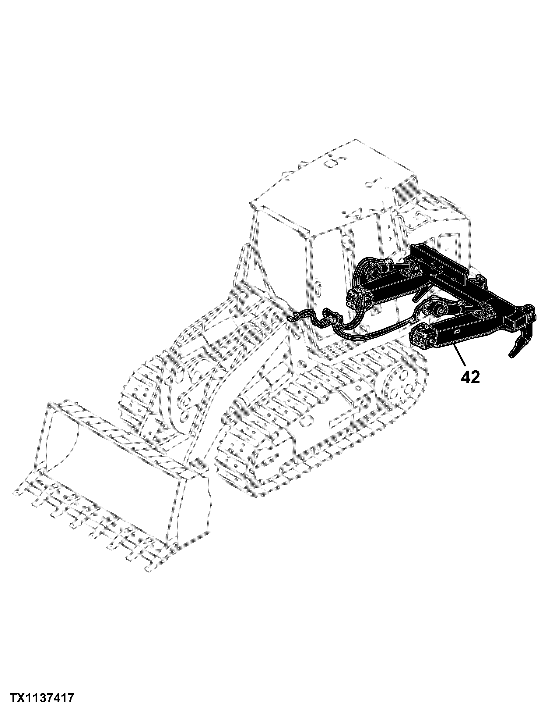 655K Crawler Loader (PIN: 1T0655KX_ _E233169-339325)