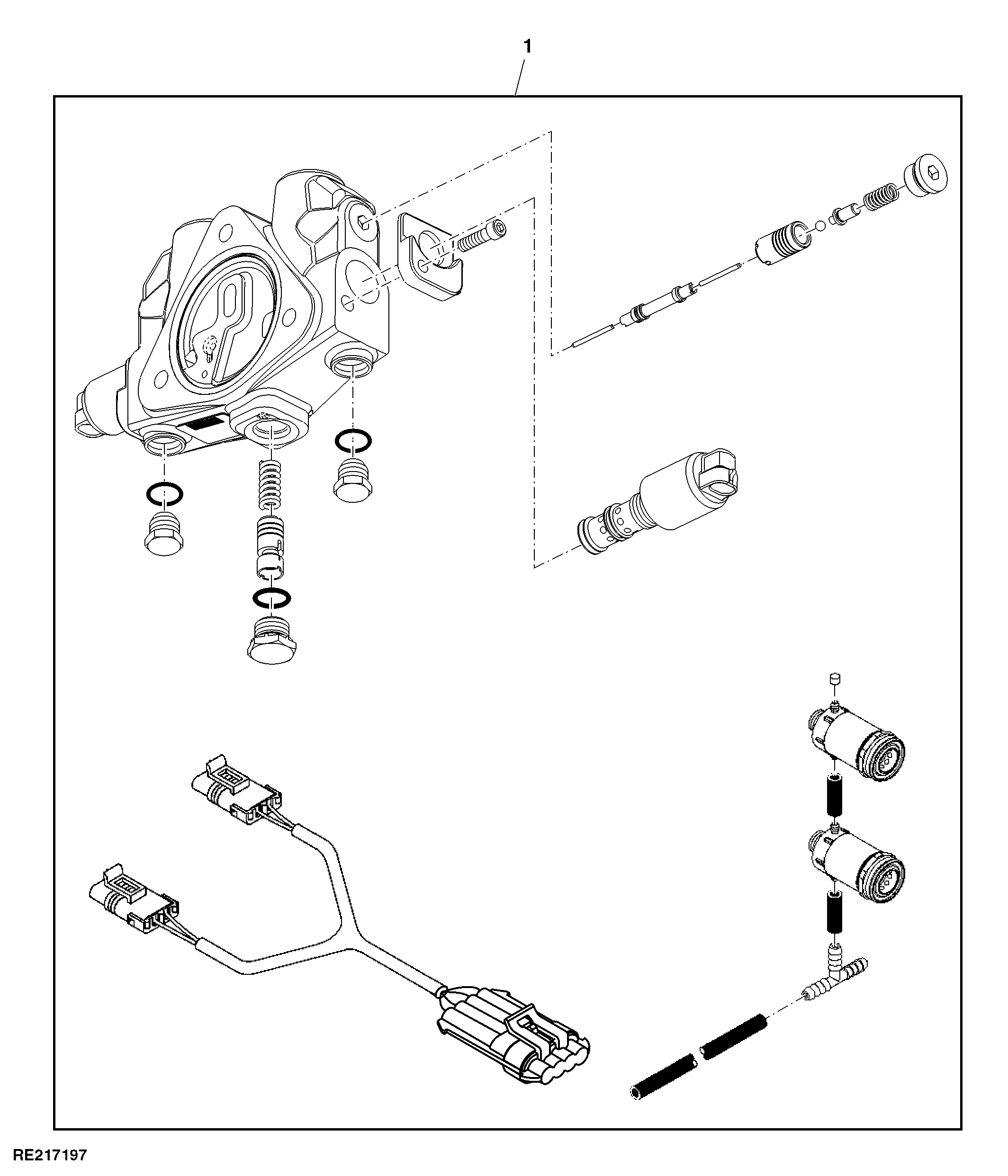 Attachment, Mid-Mount EH Conversion