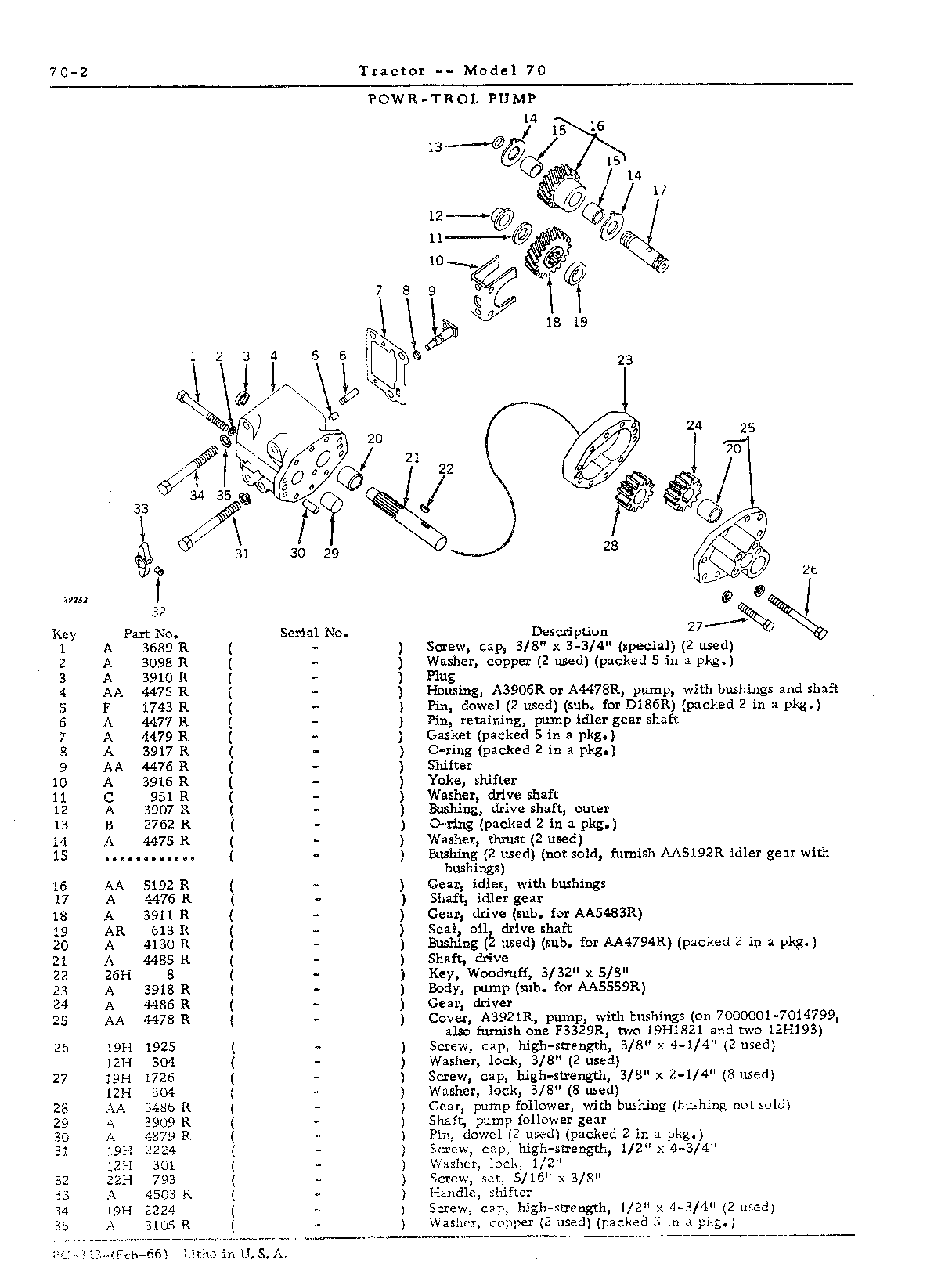 Section 70-Hydraulic Mechanism