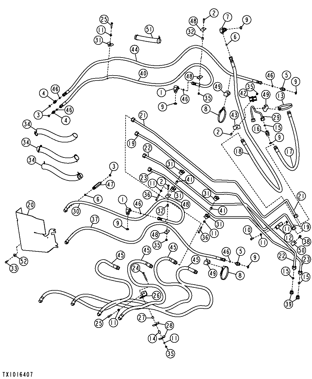 Loader Bucket Cylinder and Third Function Hydraulics