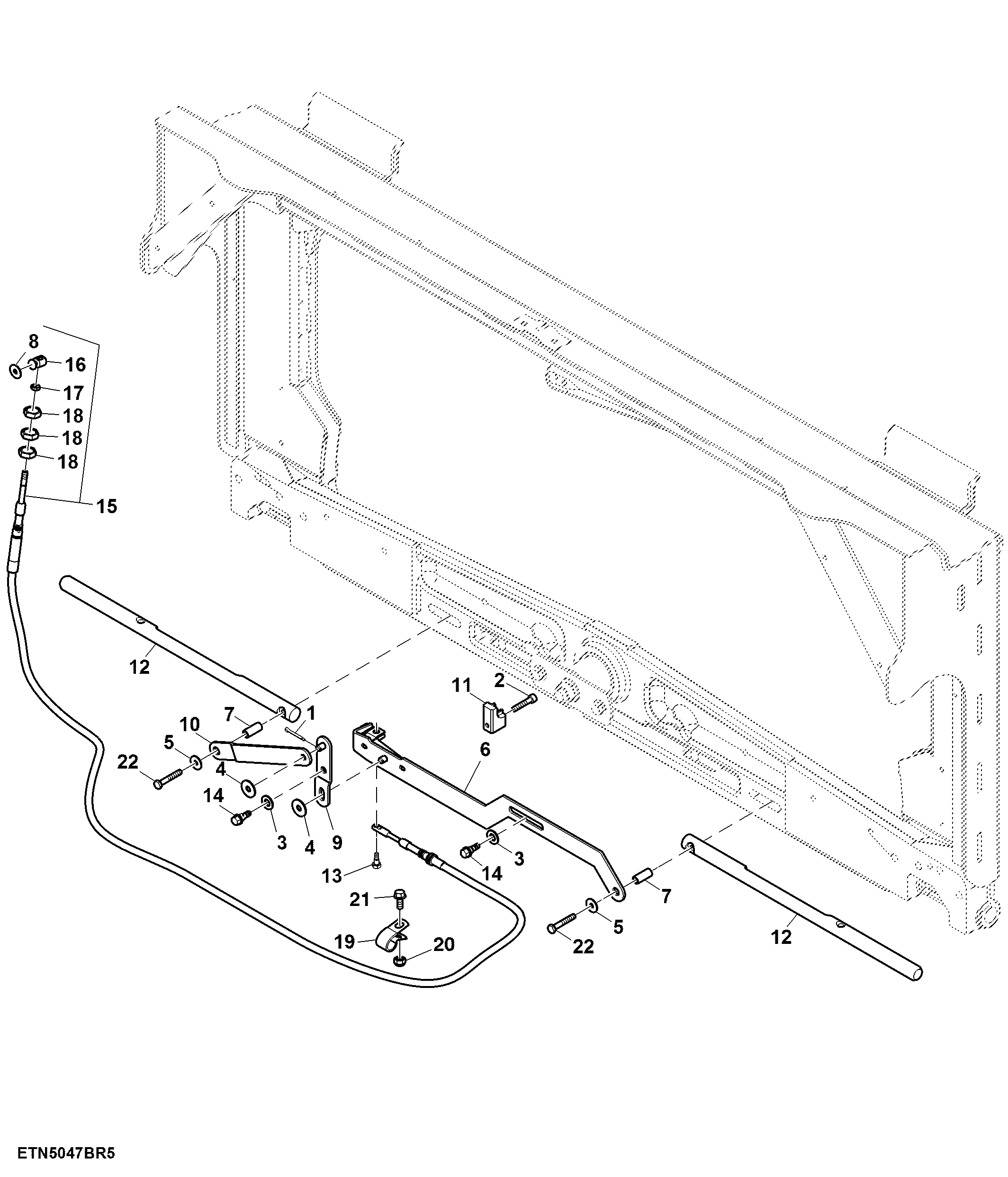 Feeder House, Latching Pins, Contour Master