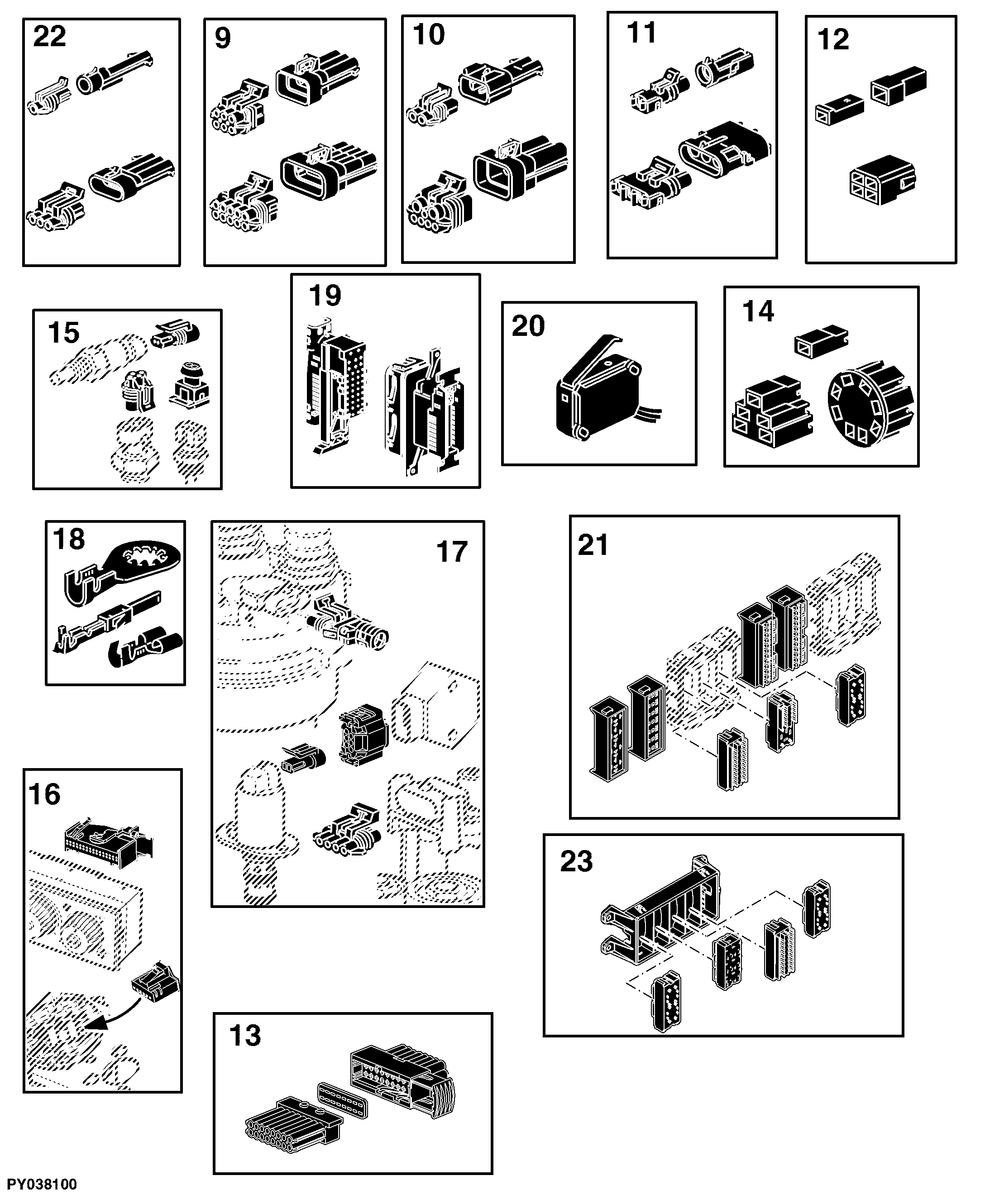 43 Electrical Components / Control Units and Miscellaneous Small Parts