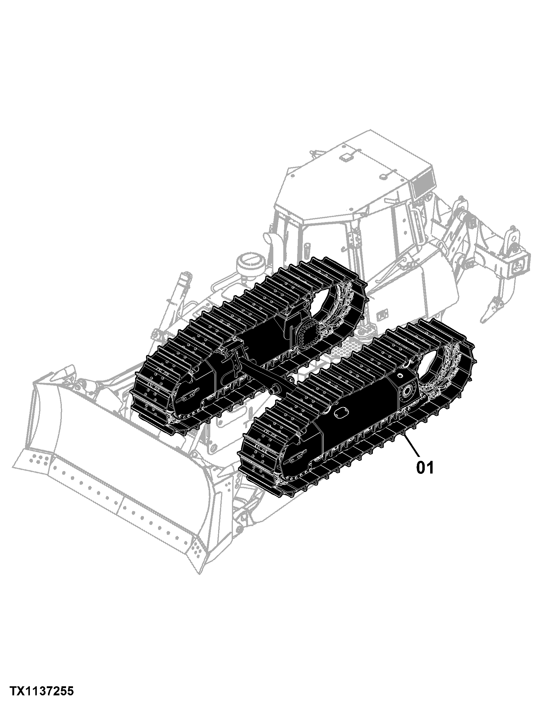 750K Crawler Dozer (PIN: 1T0750KX_ _E216966 - 270478) Engine 6068HT074