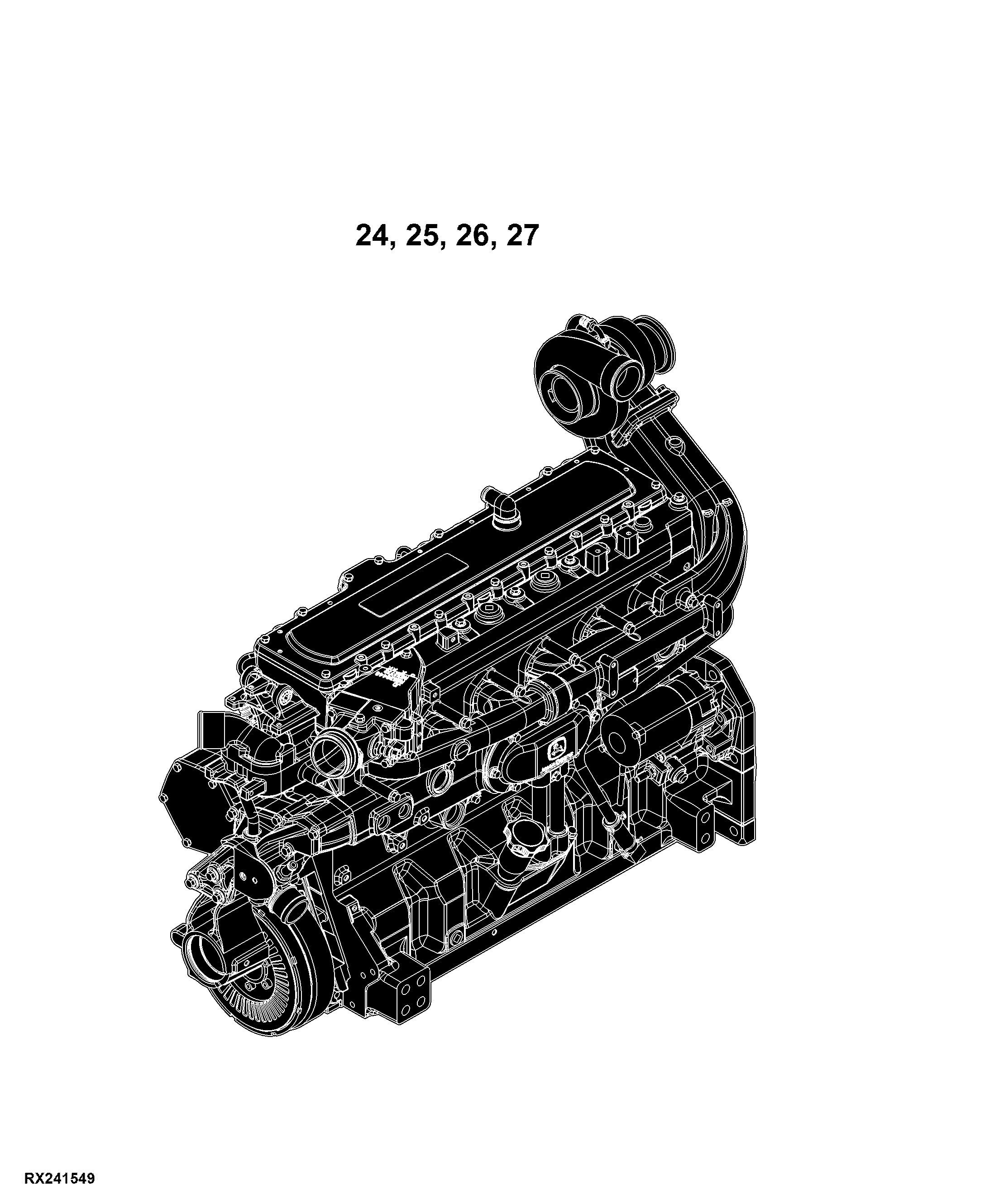 8245R Tractor (S.N. 000101 - 053099)(Worldwide)