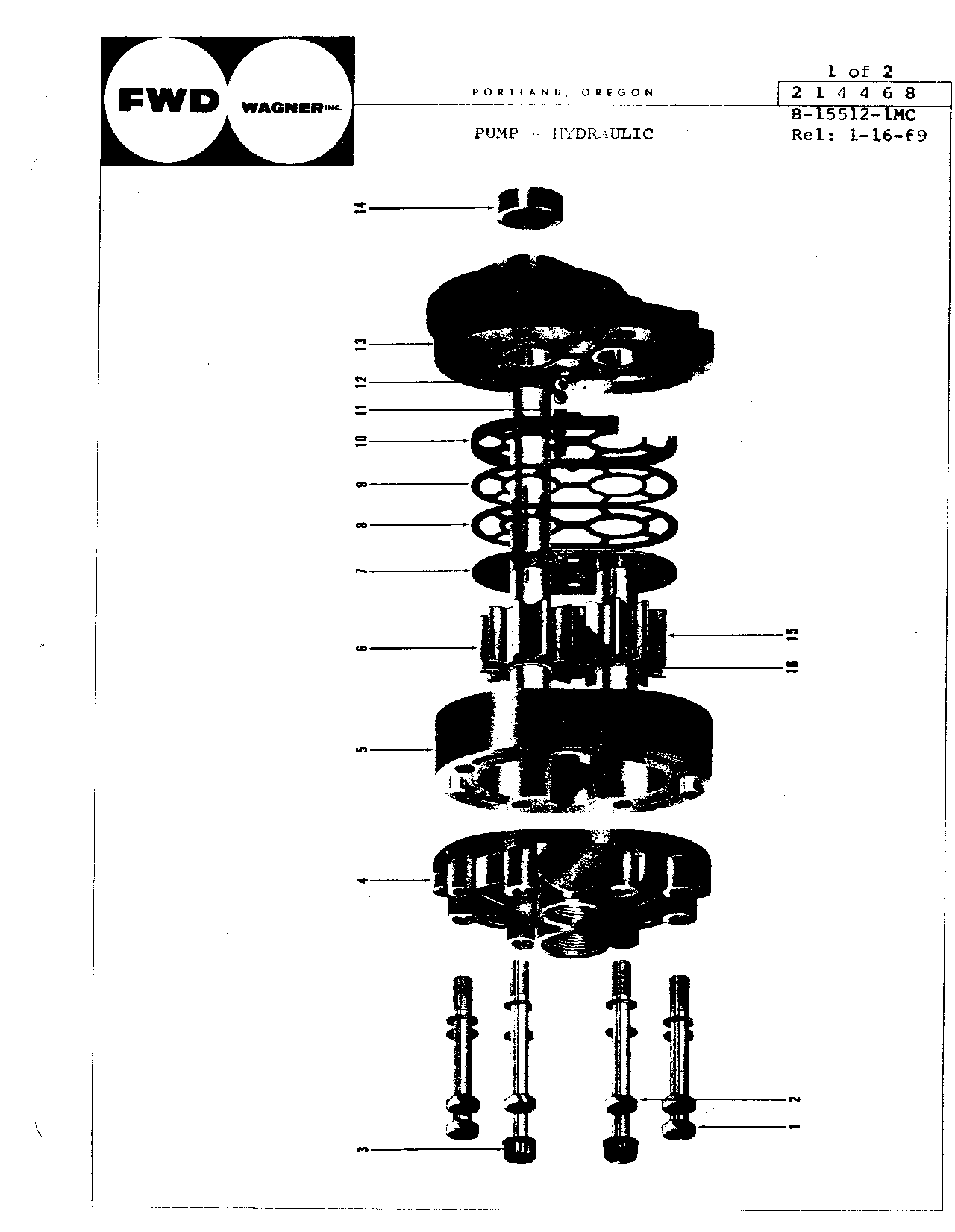 Section 70 - Hydraulics Pump