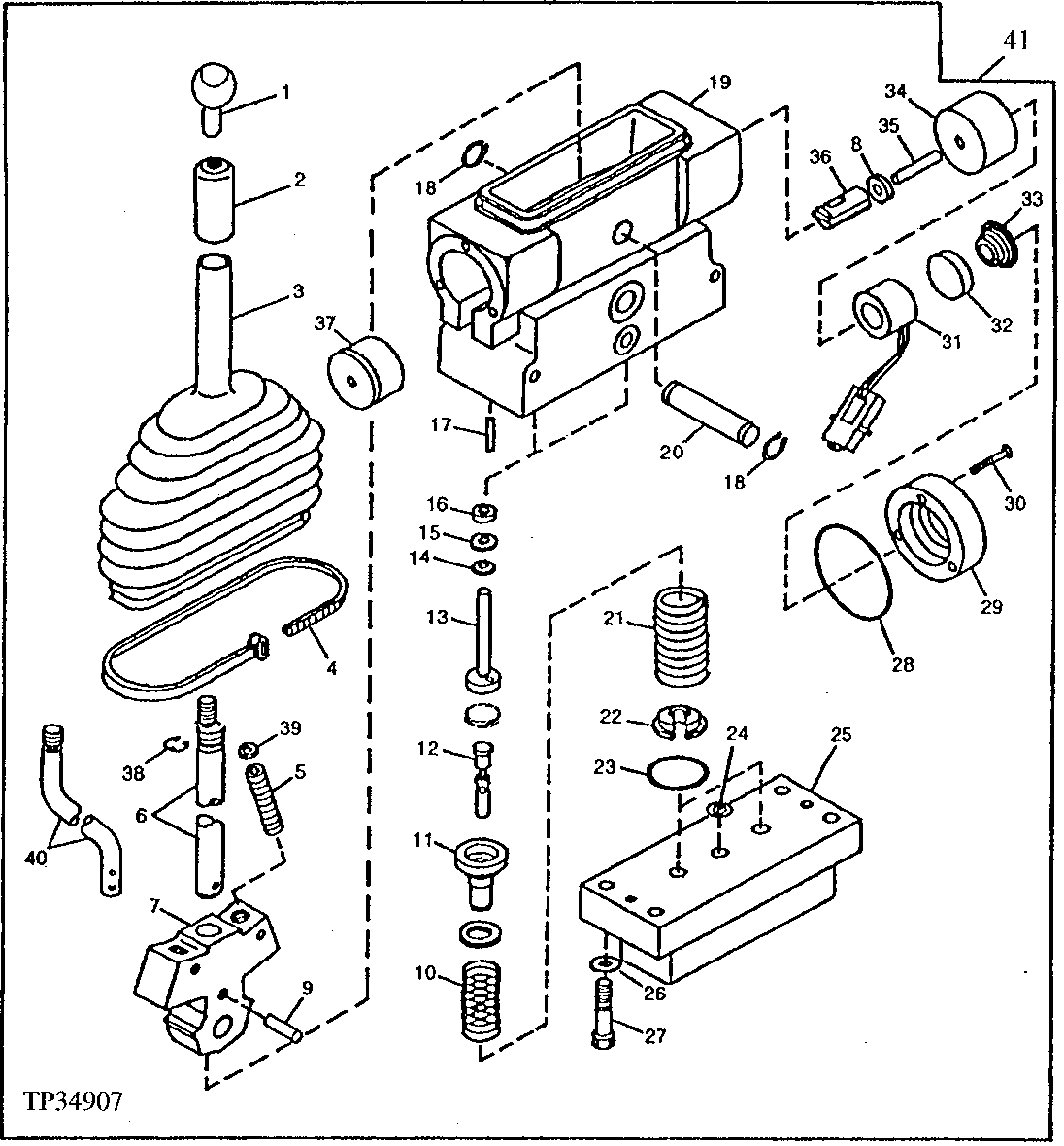 Two or Three Lever Remote Controller (644E) (534615 - )