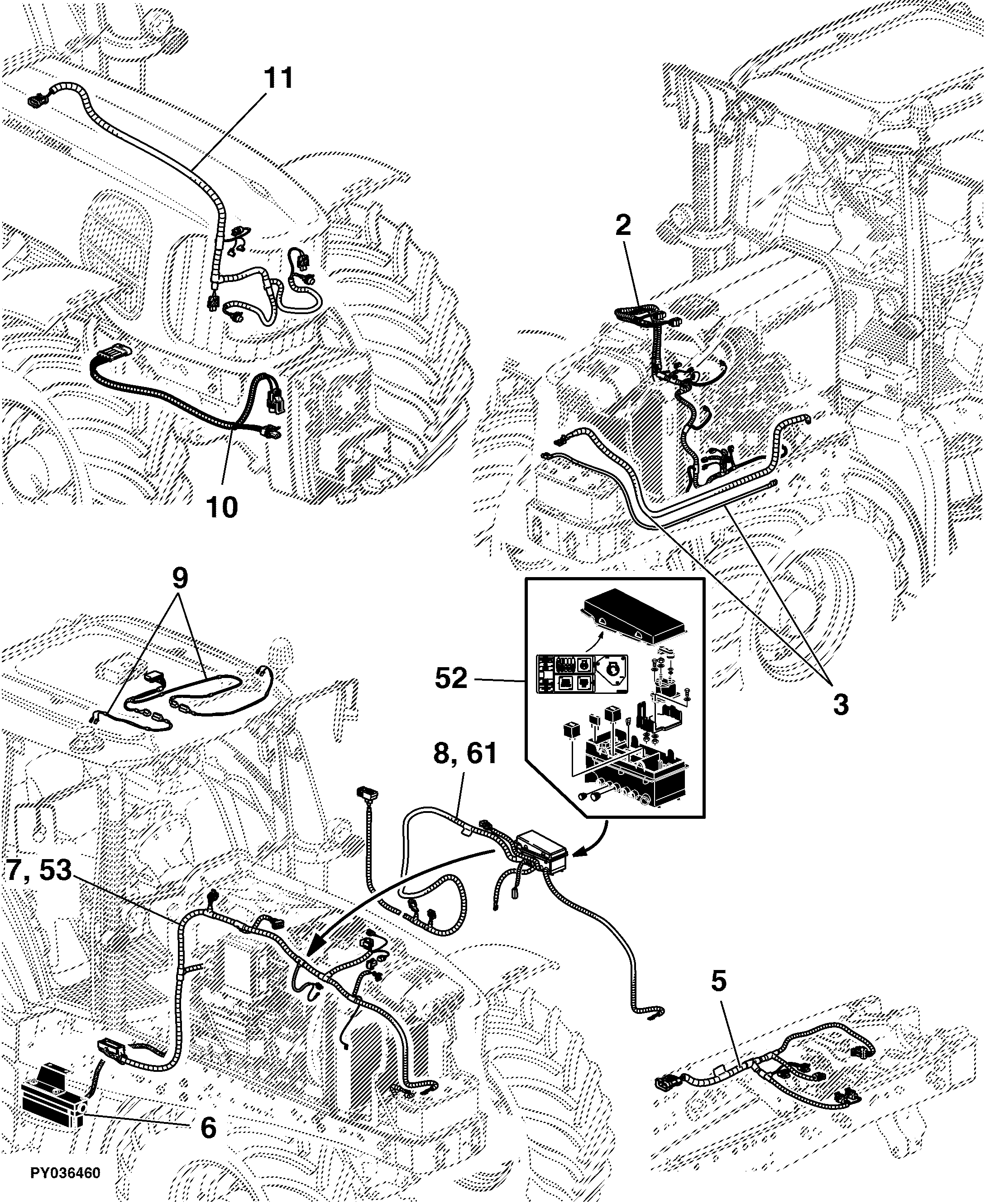42 Electrical Components / Wiring Harnesses and Precision Farming Equipment