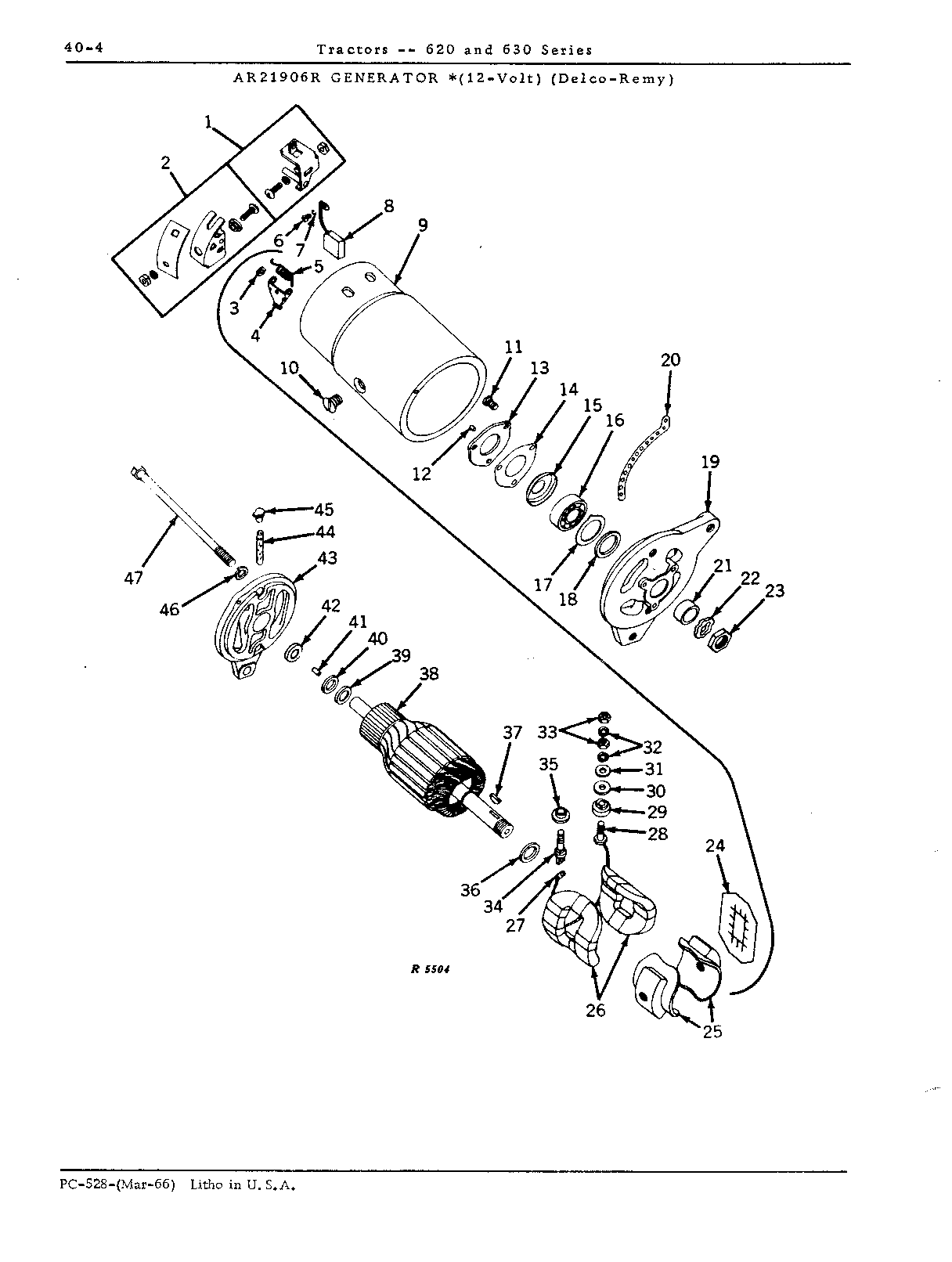 Generator parts (Continued)