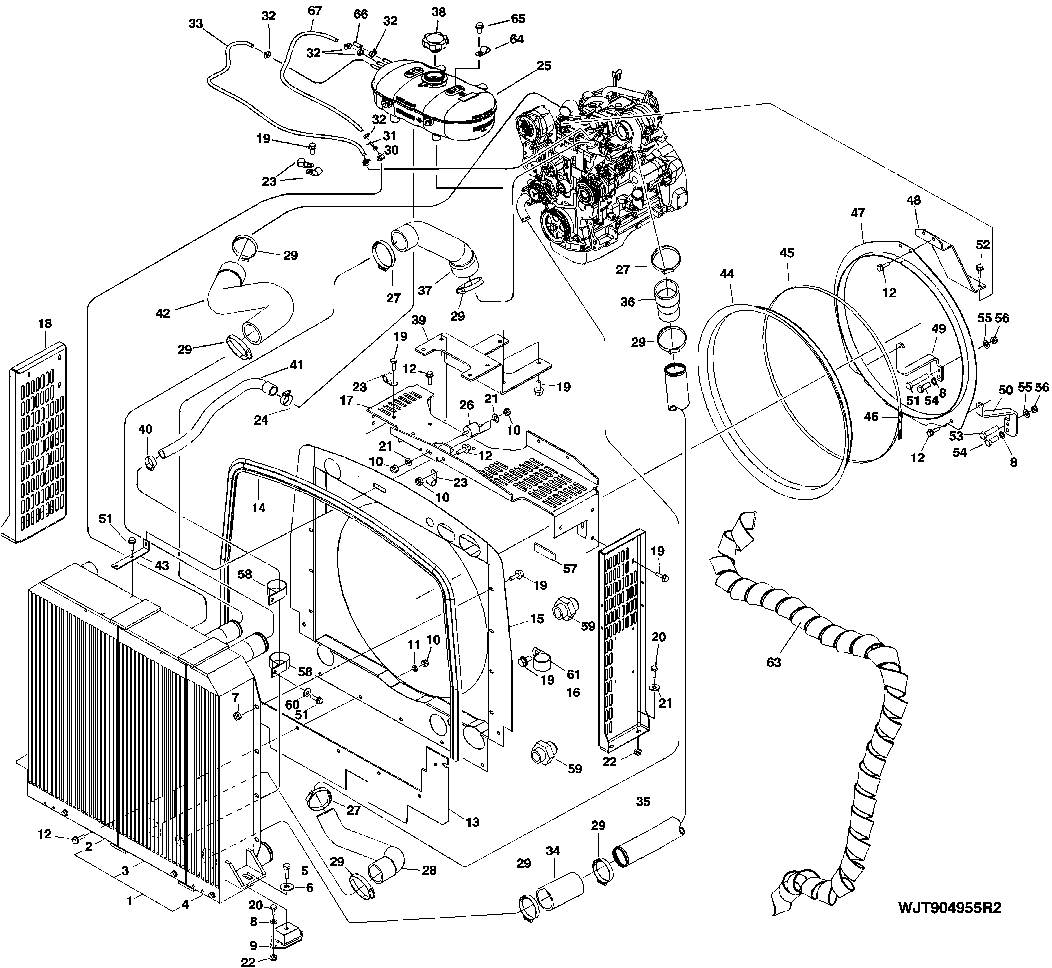Cooling System Hoses and Fittings (002172 - )